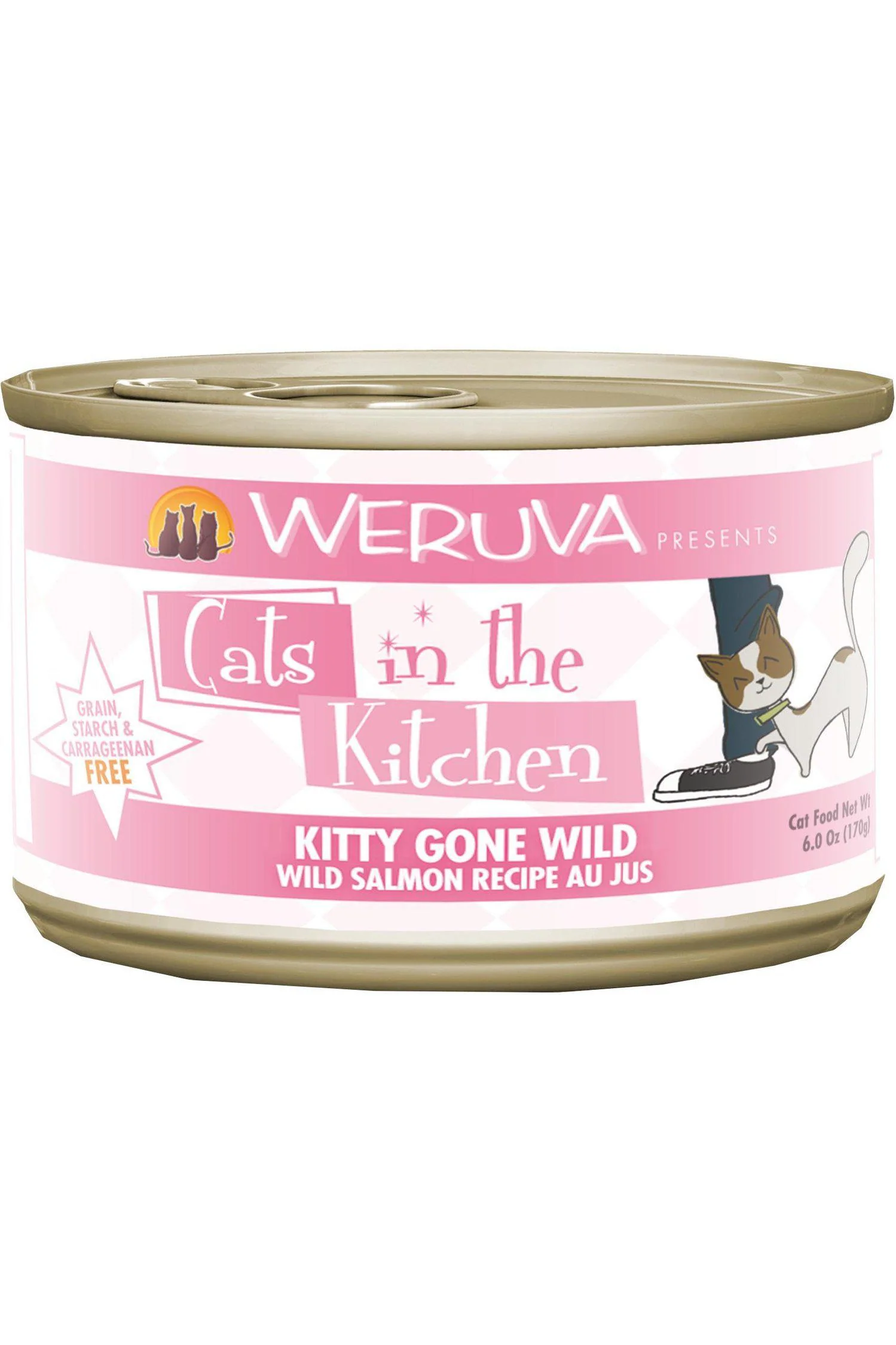 Cats in the Kitchen Kitty Gone Wild Au Jus Wet Cat Food
