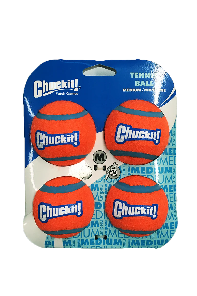 ChuckIt! Tennis Balls, 4-pack