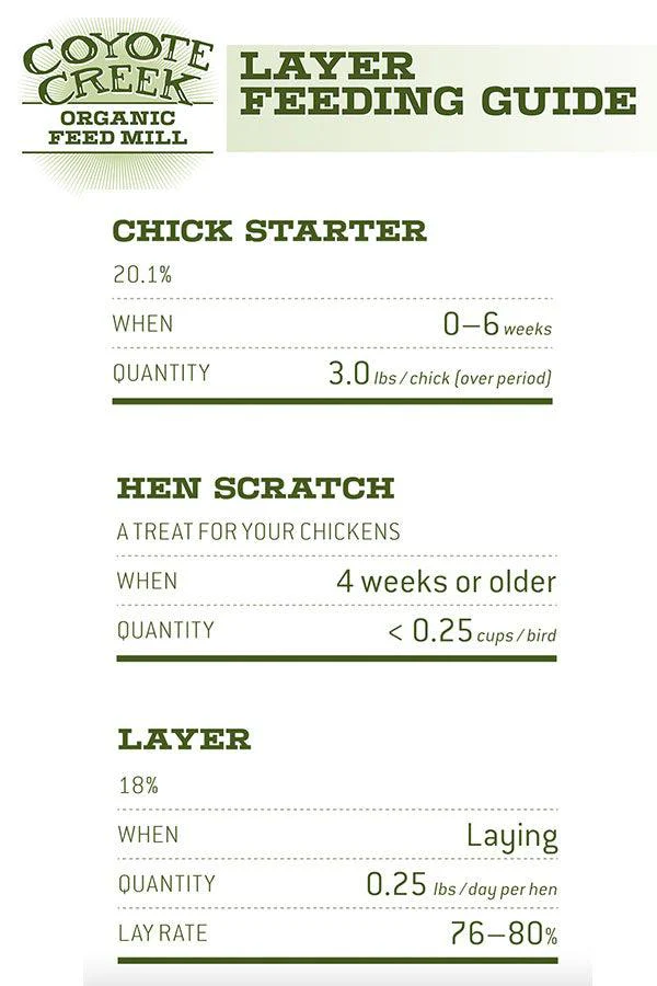 Coyote Creek Organic Chick Starter Chicken Feed - Image 2