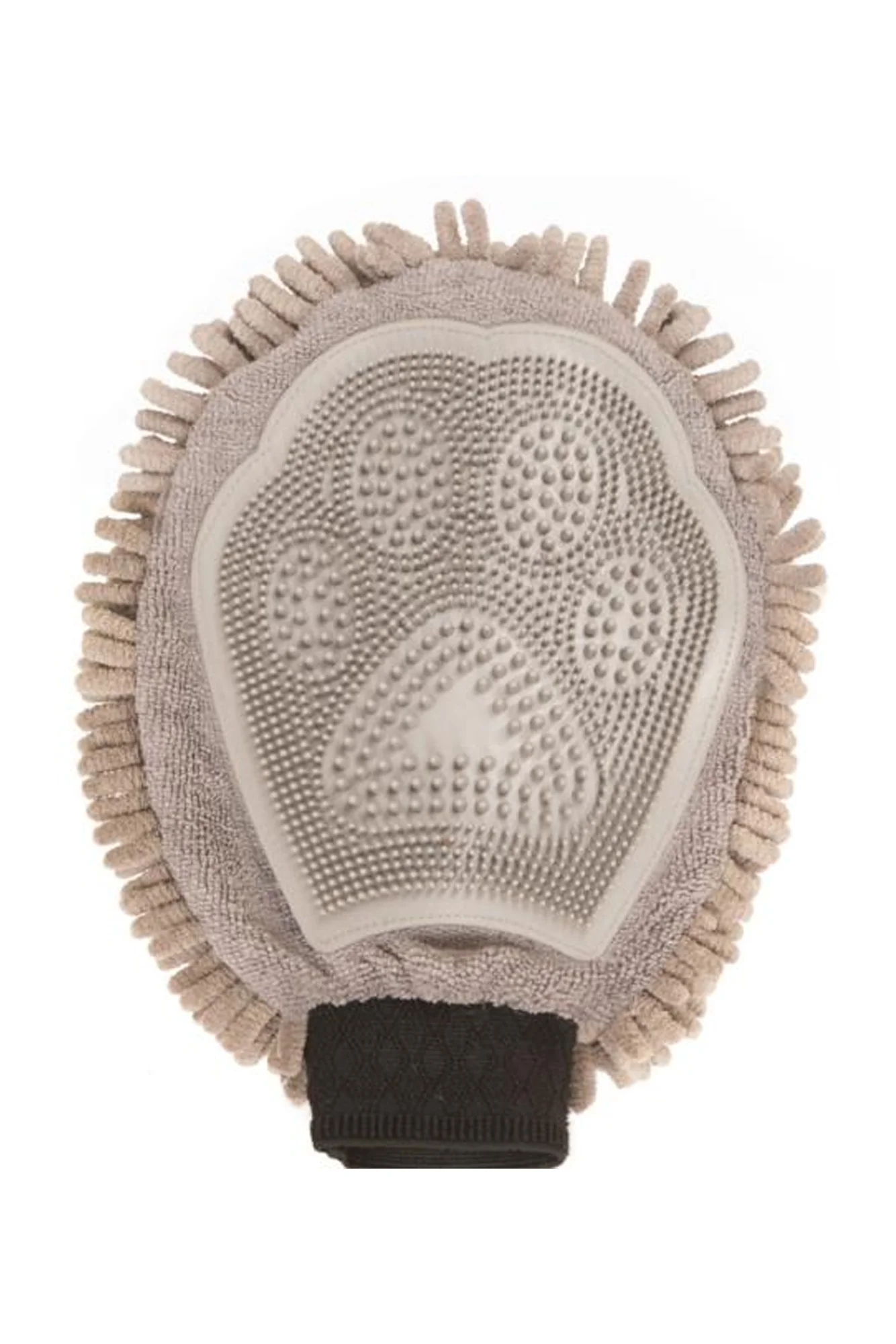 Dirty Dog Grey Grooming Mitt