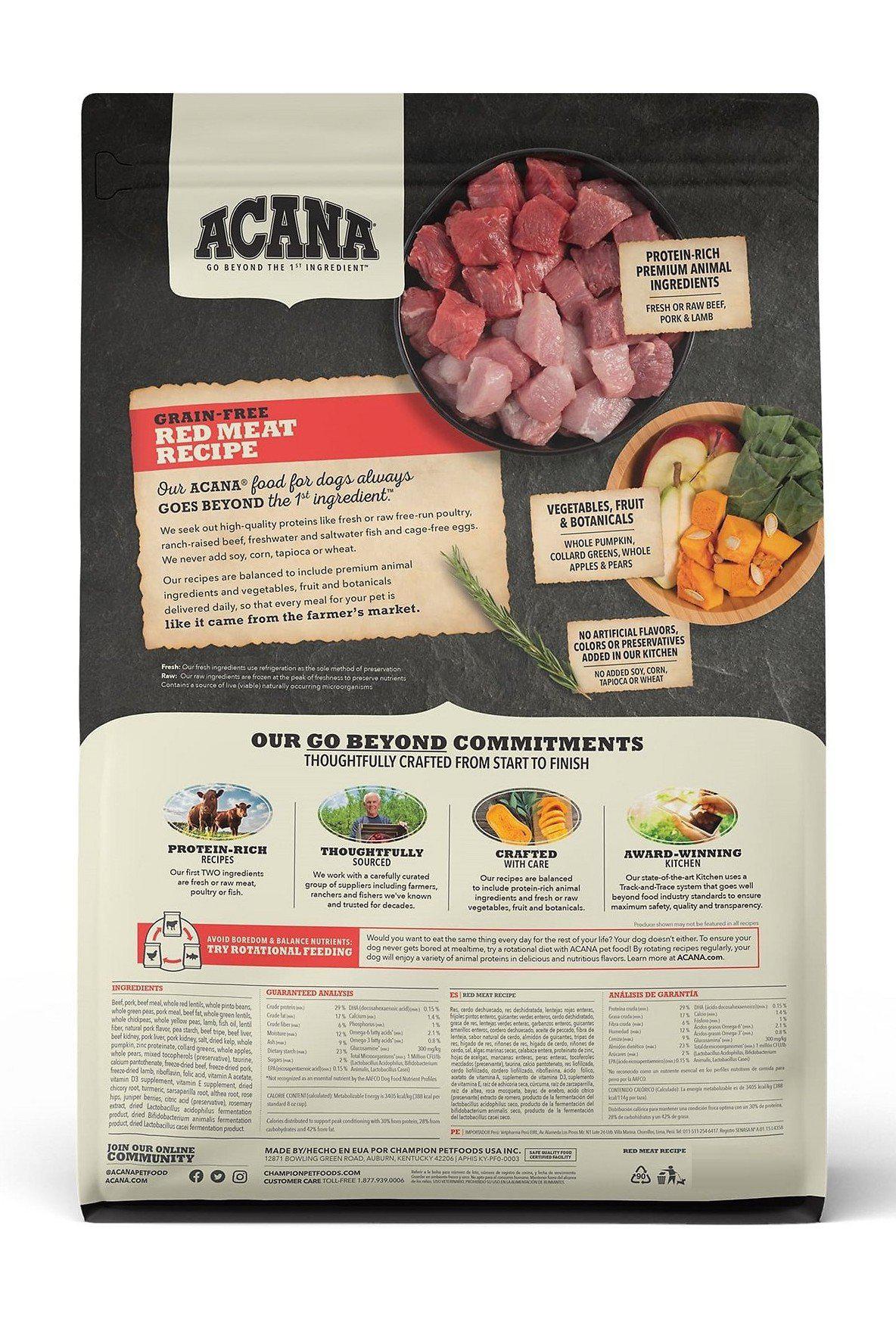 Acana Red Meat Dry Dog Food - Image 7