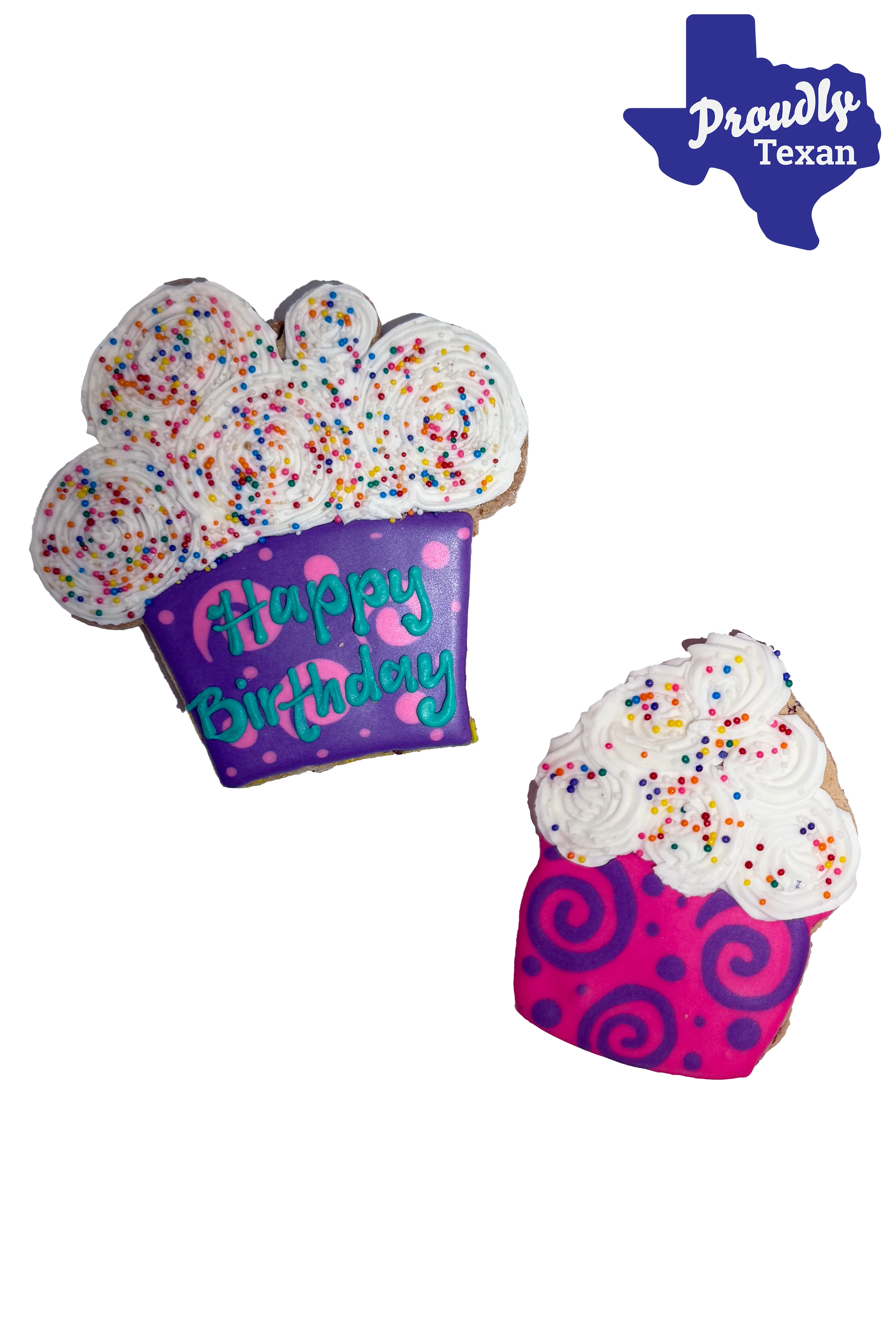 Doggie Express Birthday Cupcake Bakery Cookie