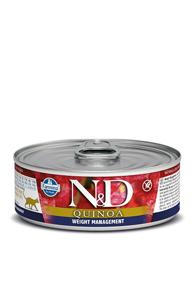 Farmina N&D Quinoa Weight Management Lamb Wet Cat Food
