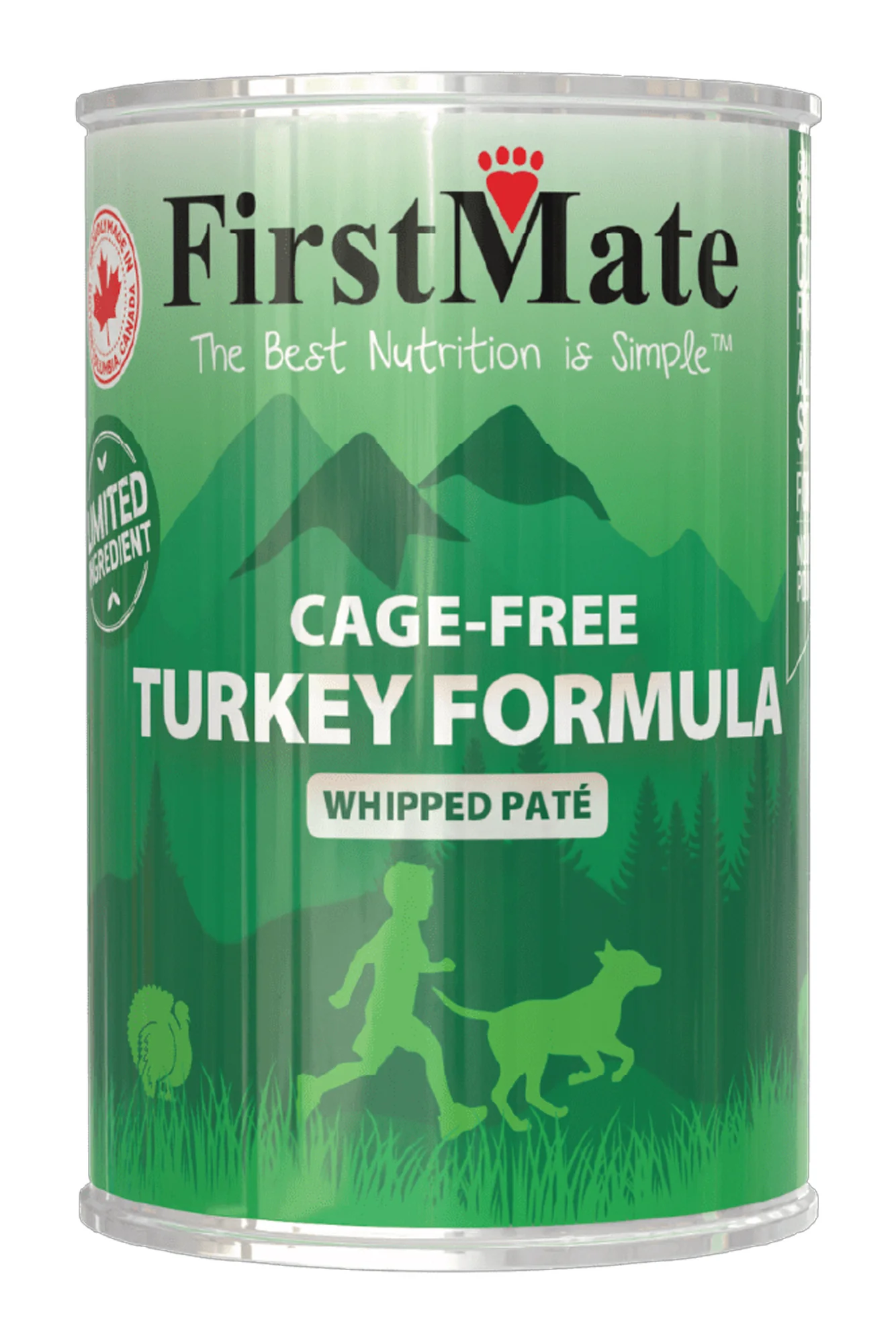 FirstMate Grain-Free Cage Free Turkey Wet Dog Food