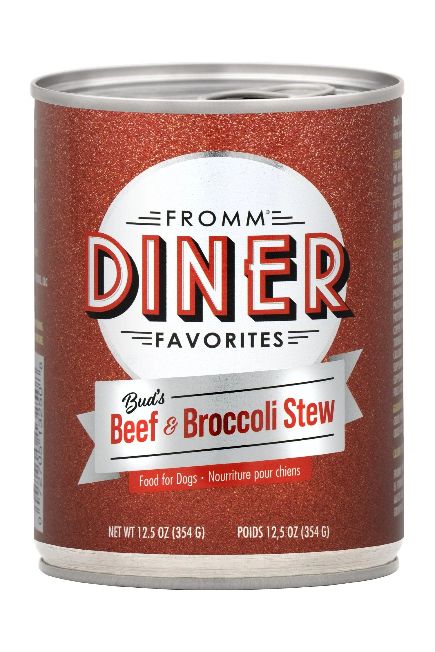 Fromm Diner Bud's Beef and Broccoli Stew Wet Dog Food