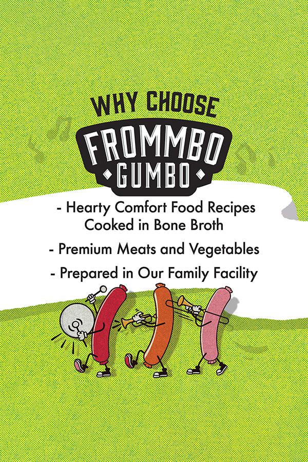 Fromm Frommbo Gumbo Hearty Beef Sausage Stew Wet Dog Food - Image 2