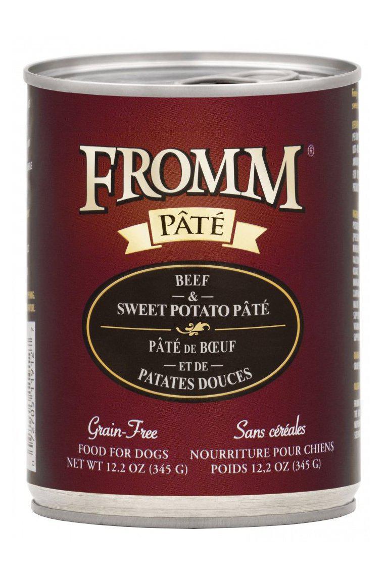 Fromm Pate Beef and Sweet Potato Wet Dog Food