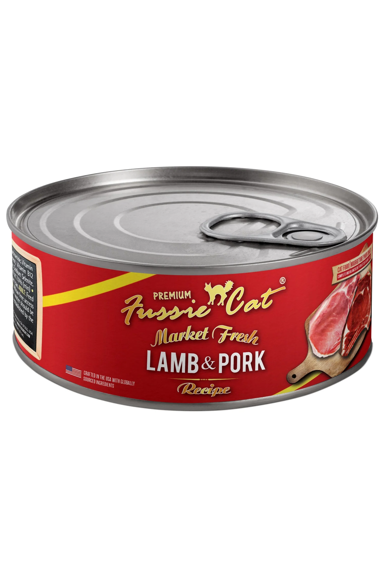 Fussie Cat Market Fresh Lamb and Pork Wet Cat Food