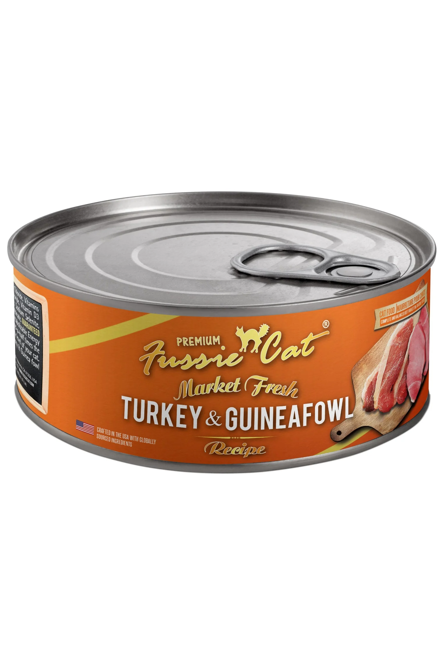 Fussie Cat Market Fresh Turkey and Guineafowl Wet Cat Food