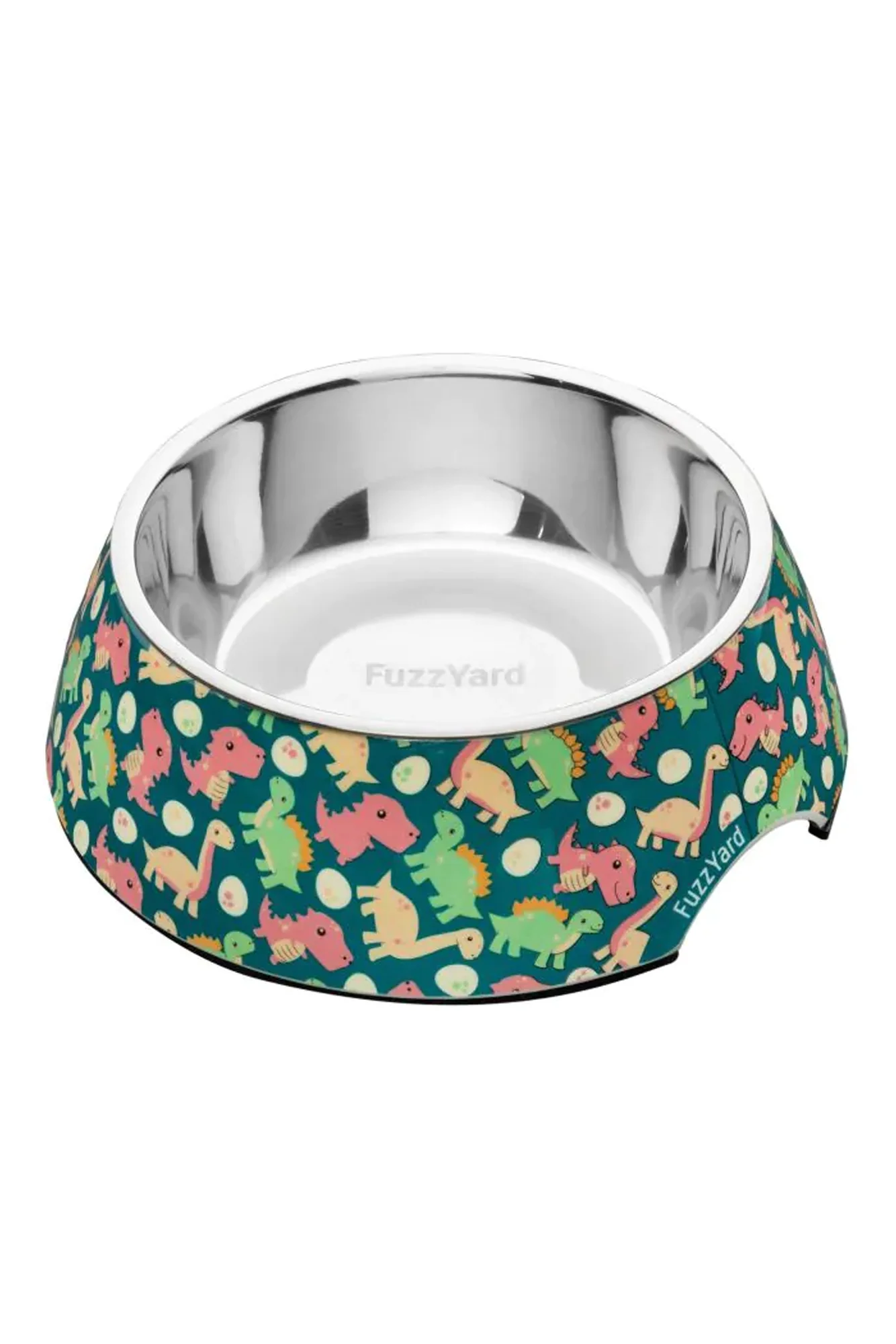 FuzzYard Dinosaur Land Dog Bowl
