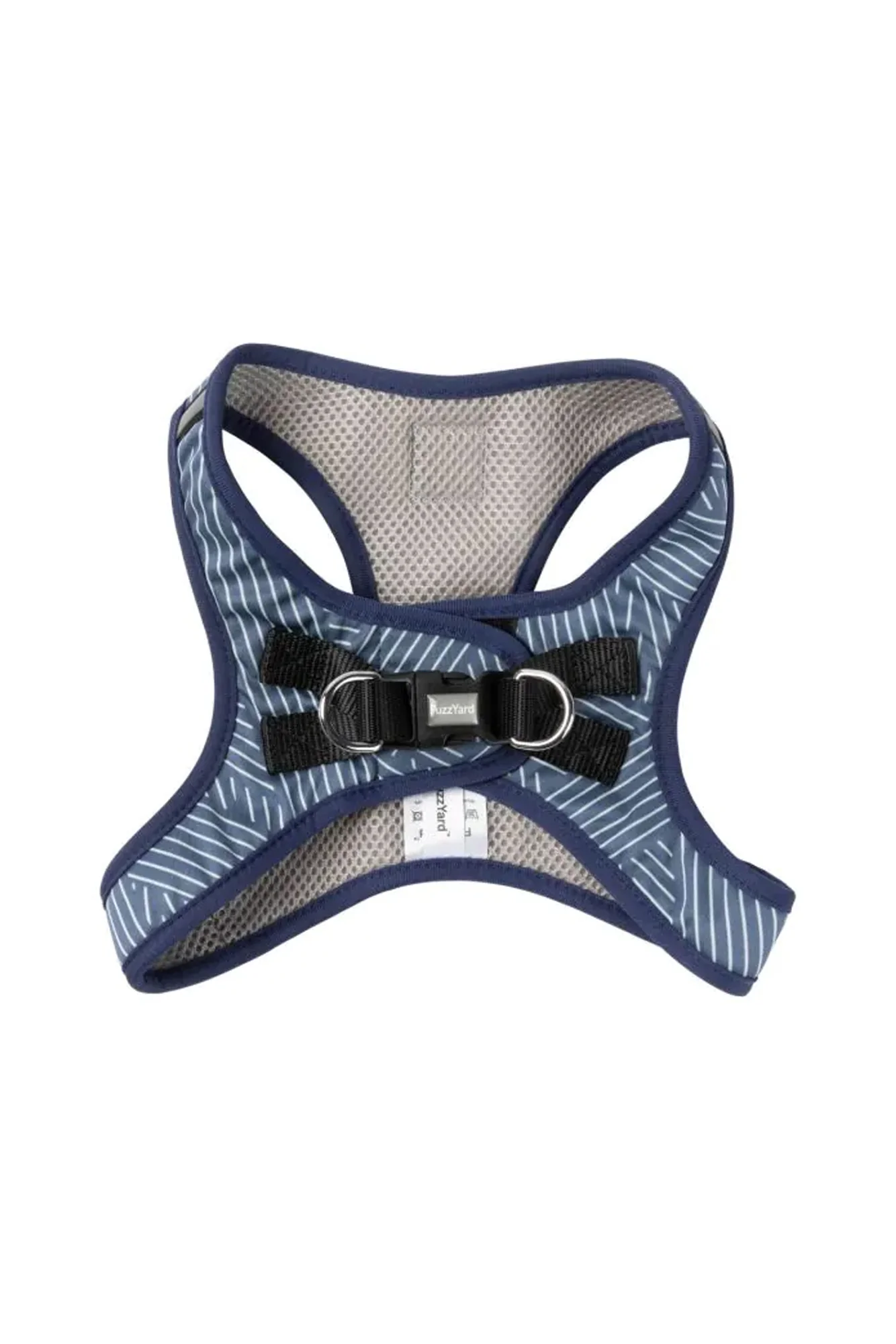 FuzzYard Thornbury Aegean Blue Step-In Dog Harness - Image 2