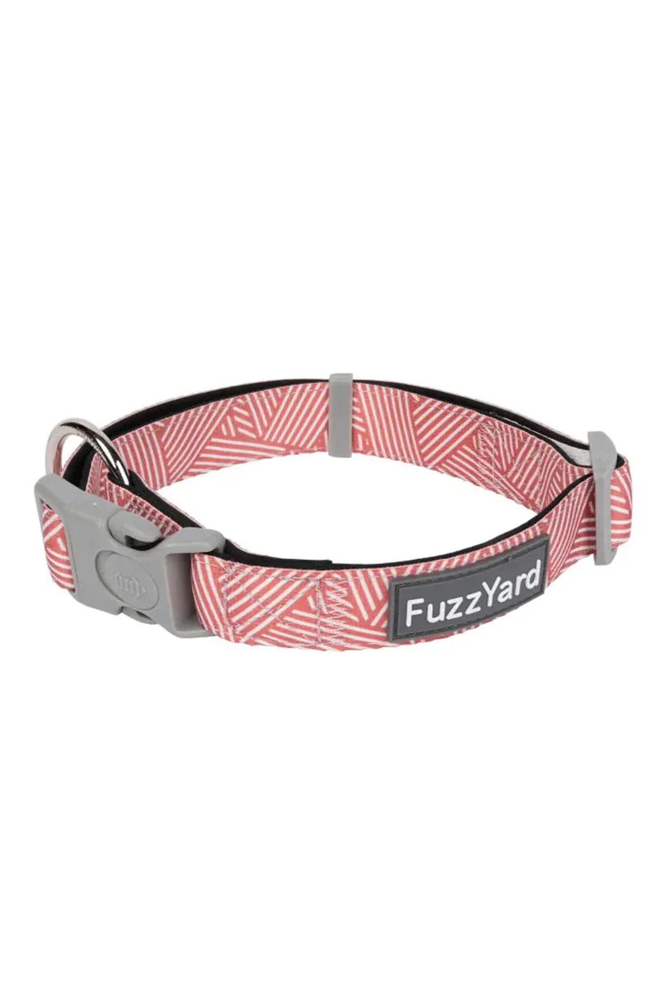 FuzzYard Thornbury Brick Red Dog Collar