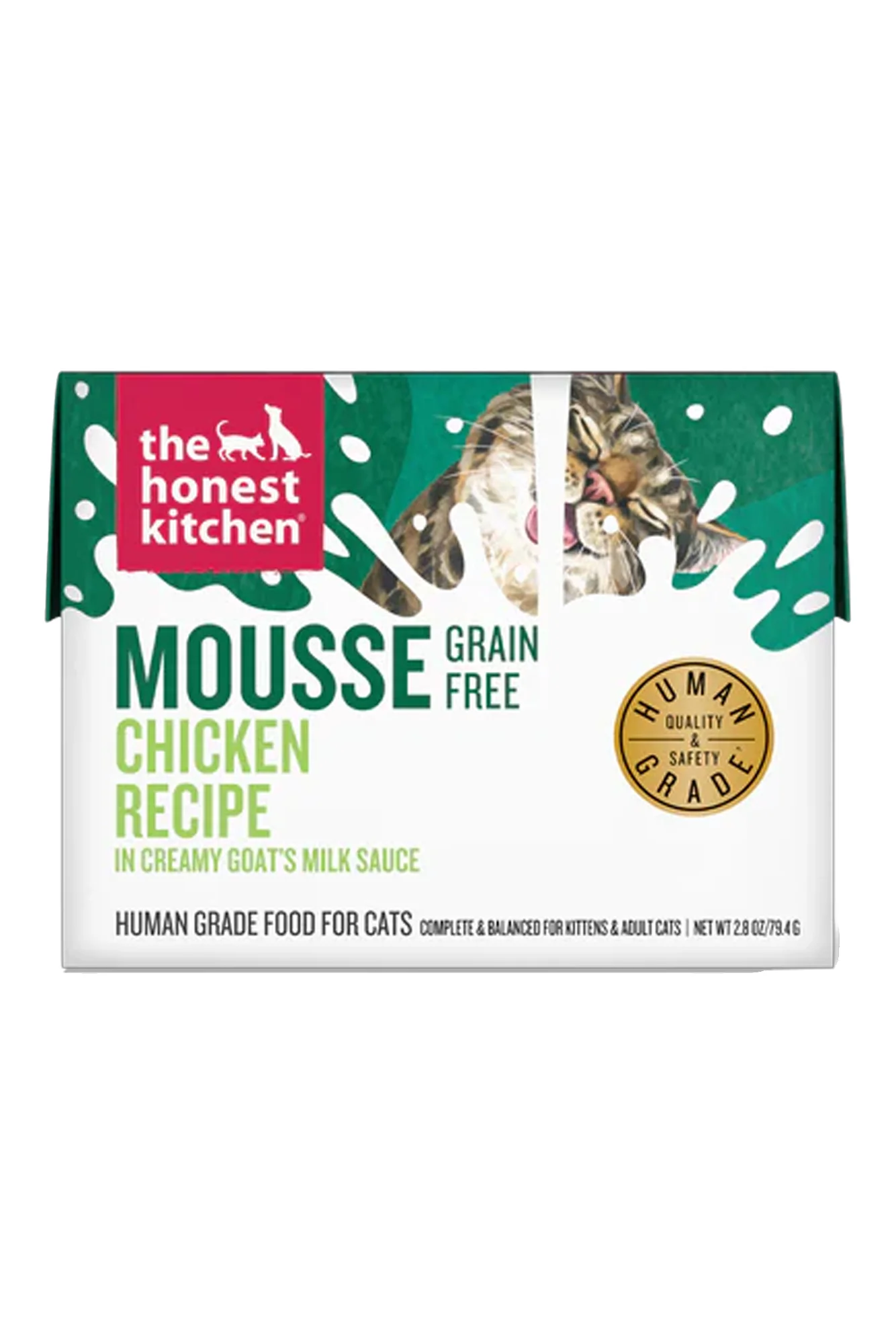 The Honest Kitchen Chicken Mousse in Goat's Milk Tetra Pack Wet Cat Food