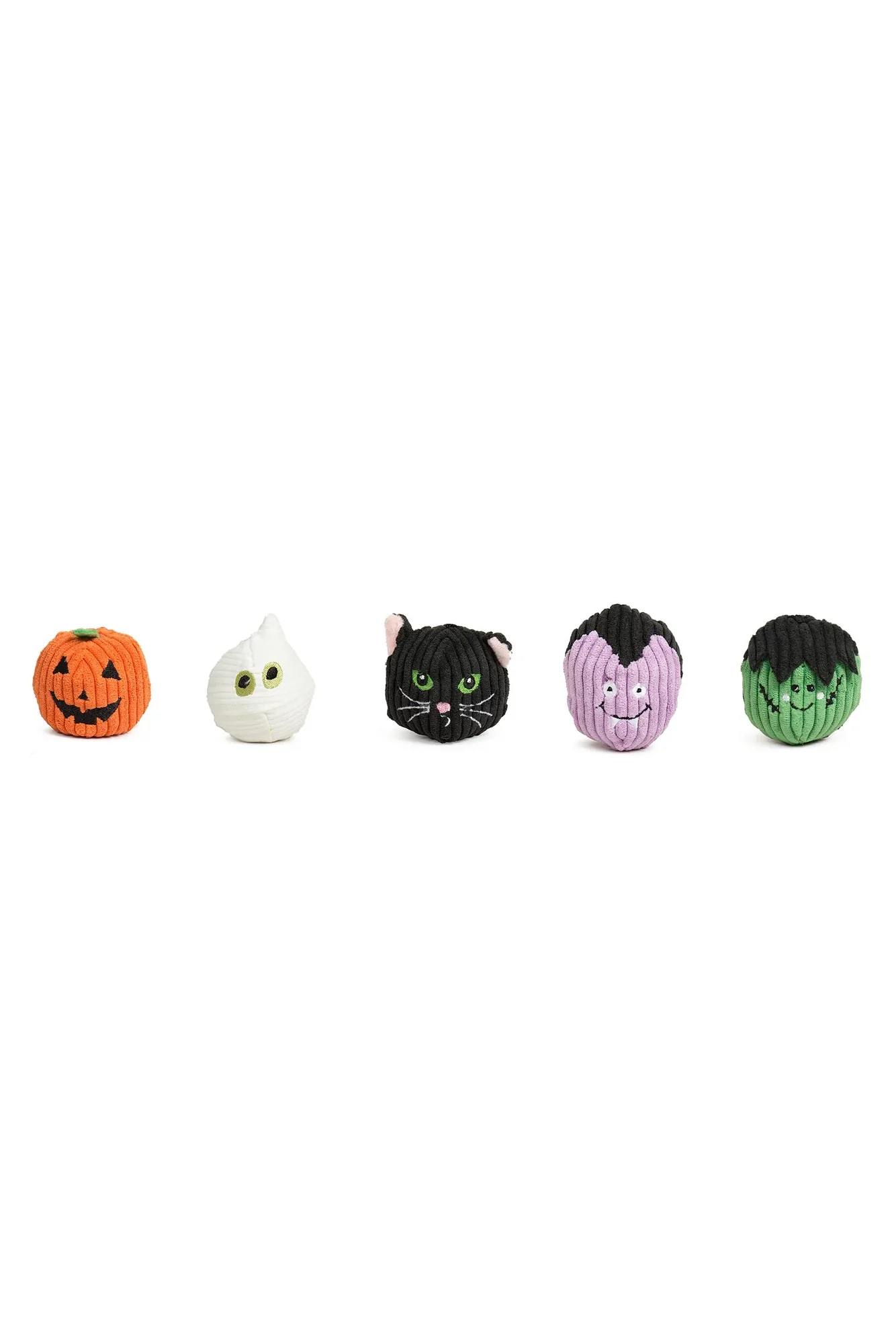 Hugglehounds Halloween Monster Mash Assorted Wee Huggle Balls Dog Toy