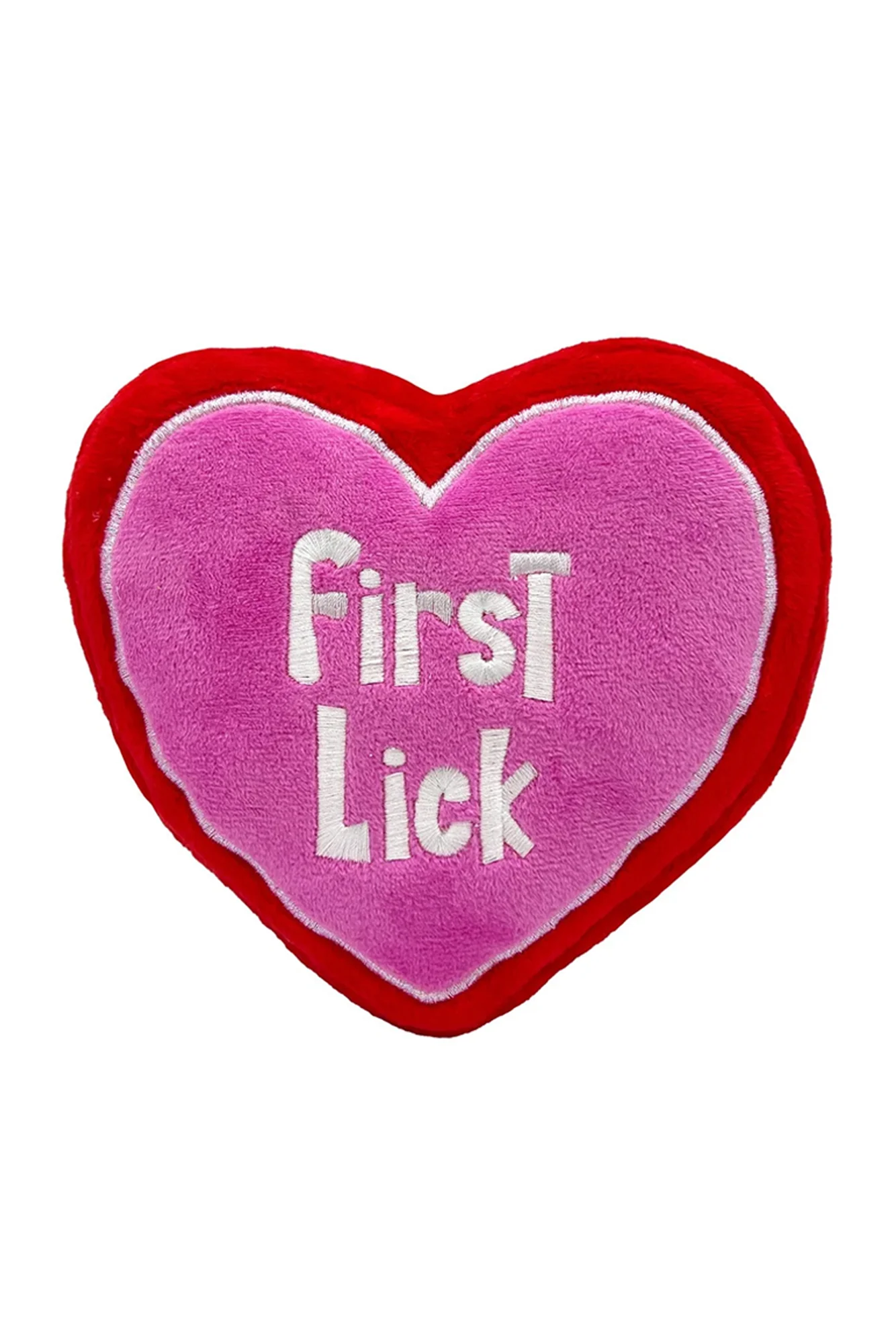 Huxley and Kent Power Plush First Lick Heart Dog Toy