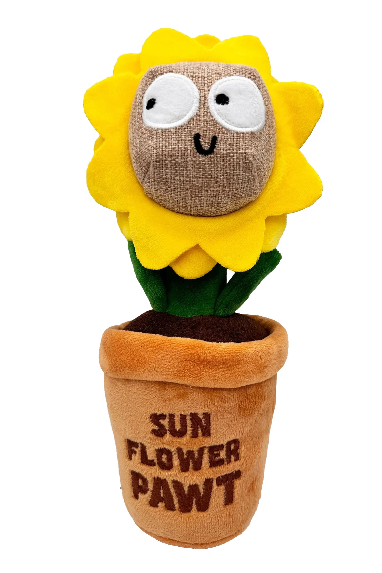 Huxley and Kent Seek 'n Treat Sunflower Plush Dog Toy