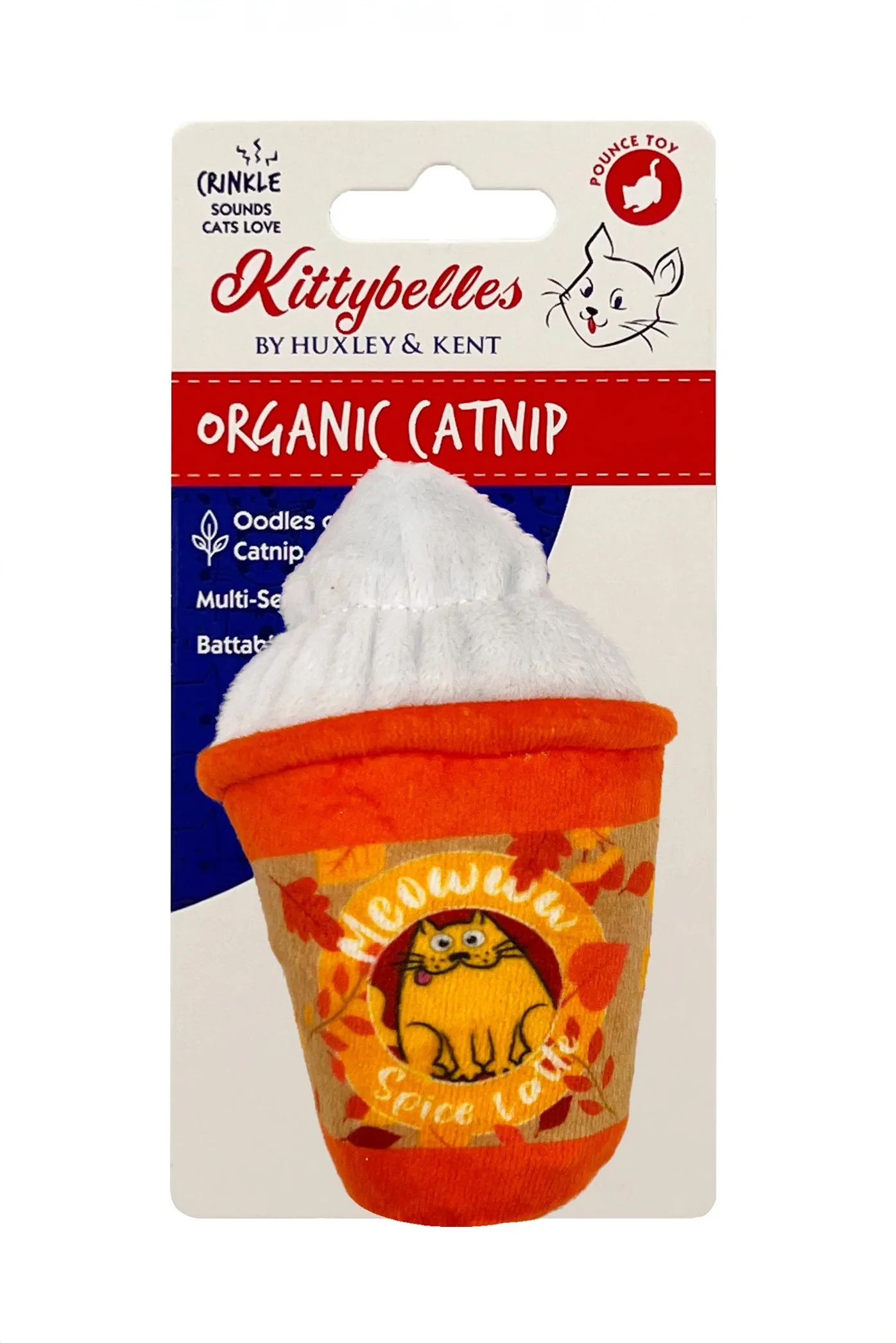 Huxley and Kent Meowww Spice Latte Cat Toy
