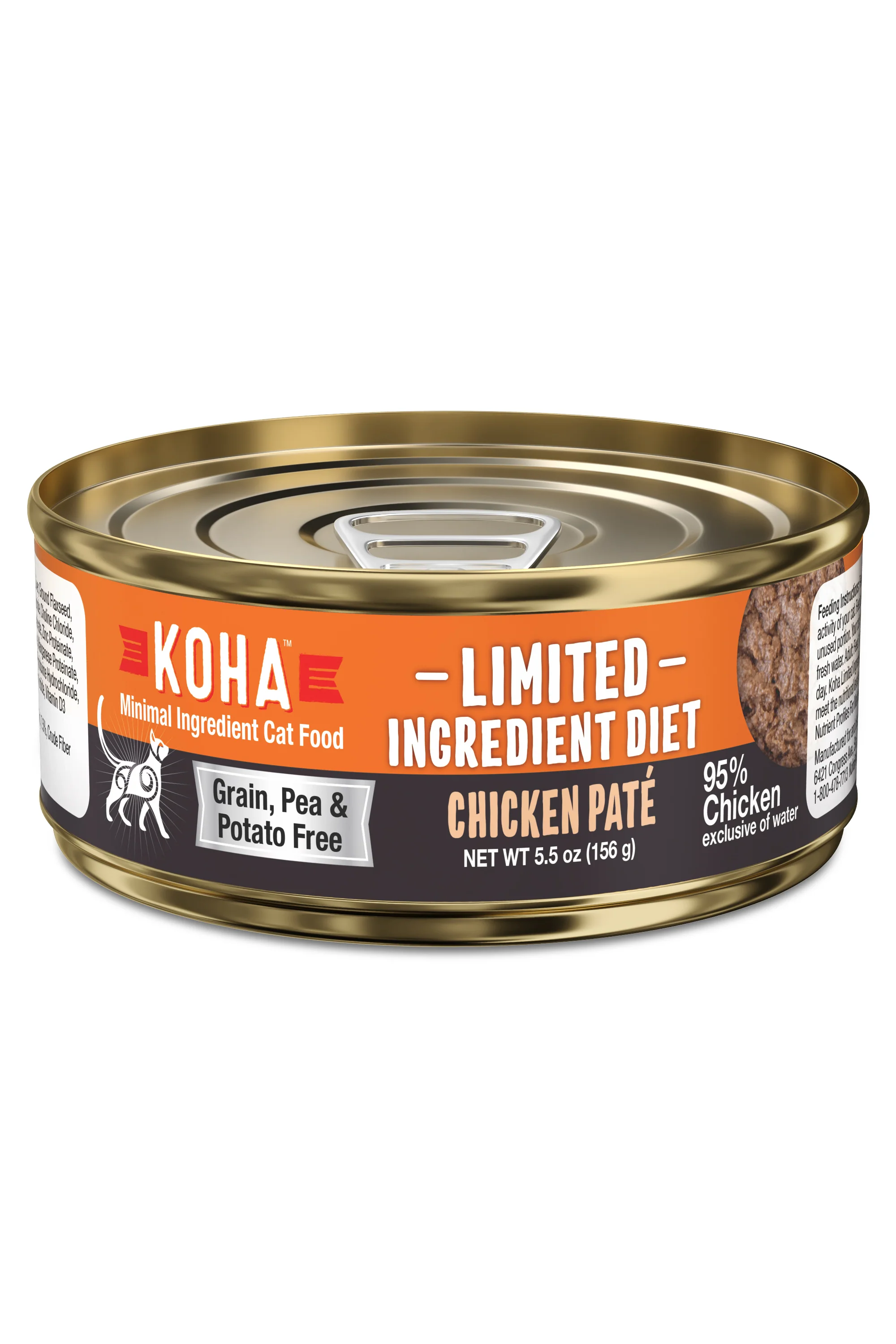Koha Limited Ingredient Chicken Pate Wet Cat Food