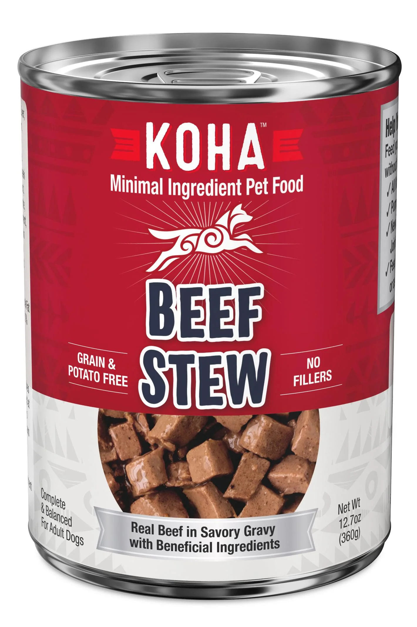 Koha Beef Stew Wet Dog Food