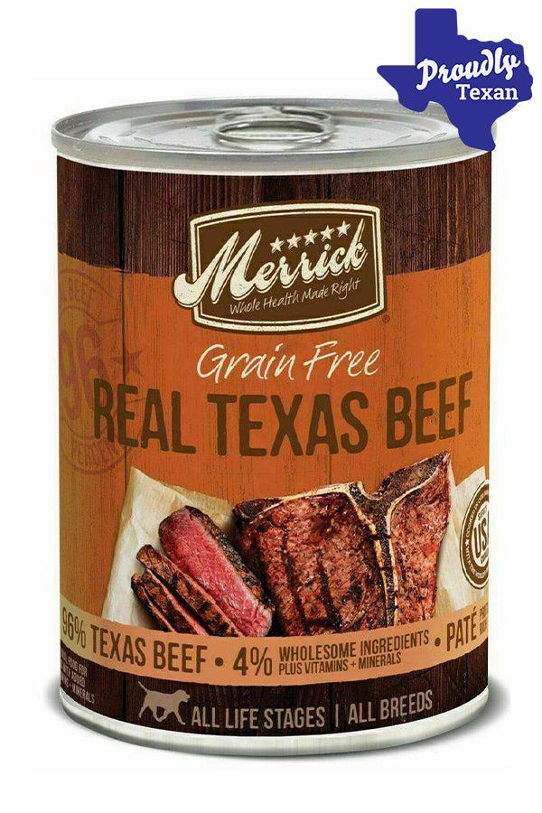 Merrick Real Texas Beef Dinner Wet Dog Food