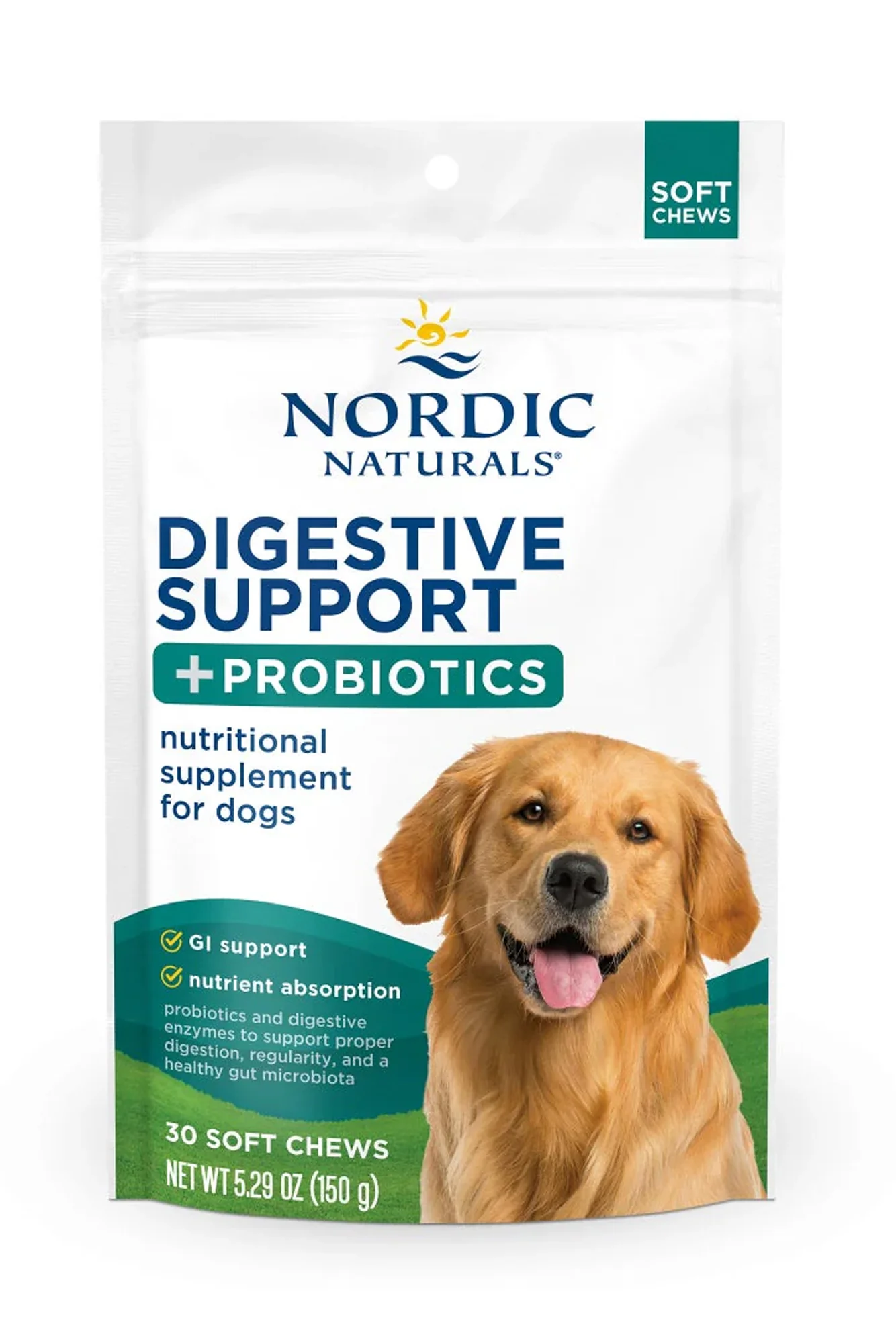 Nordic Naturals Digestive Support + Probiotics Soft Chews