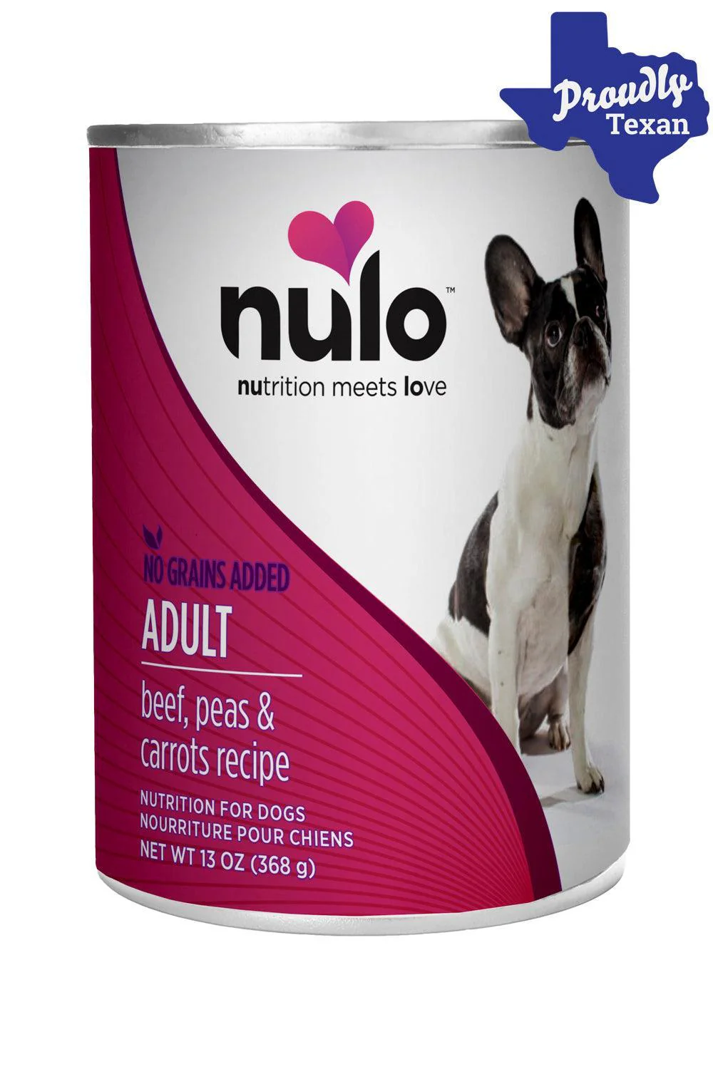Nulo Freestyle Beef, Peas, and Carrots Pate Wet Dog Food