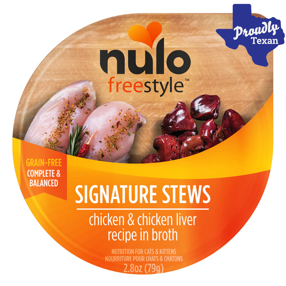 Nulo Freestyle Signature Stew Chicken and Chicken Liver Cat Food Cup