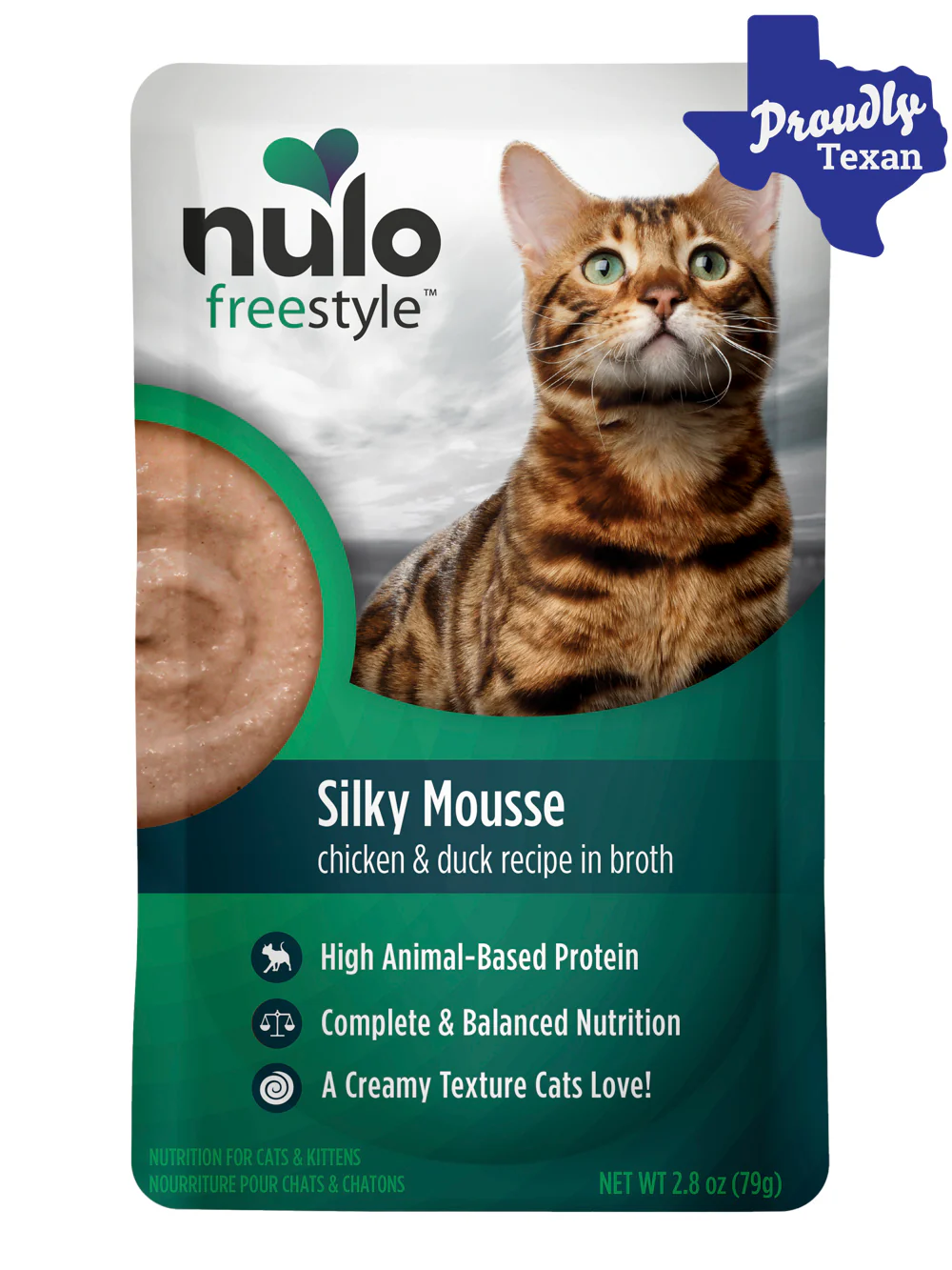 Nulo Freestyle Silky Mousse Chicken and Duck Wet Cat Food Pouch