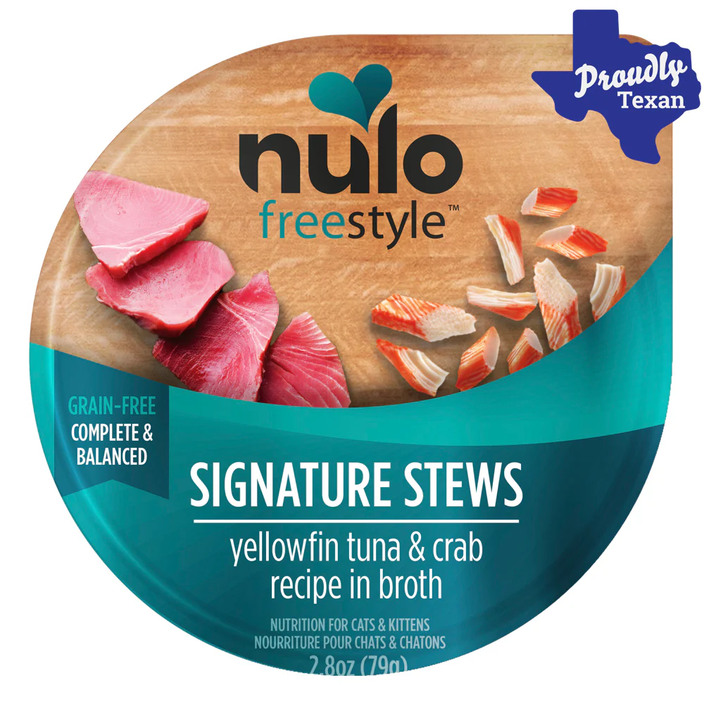 Nulo Freestyle Signature Stew Yellowfin Tuna and Crab Wet Cat Food Cup