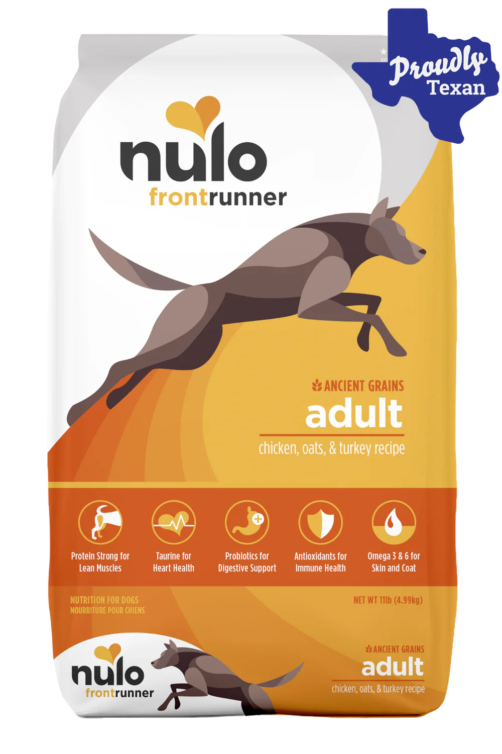 Nulo Frontrunner Chicken, Oats, and Turkey Dry Dog Food