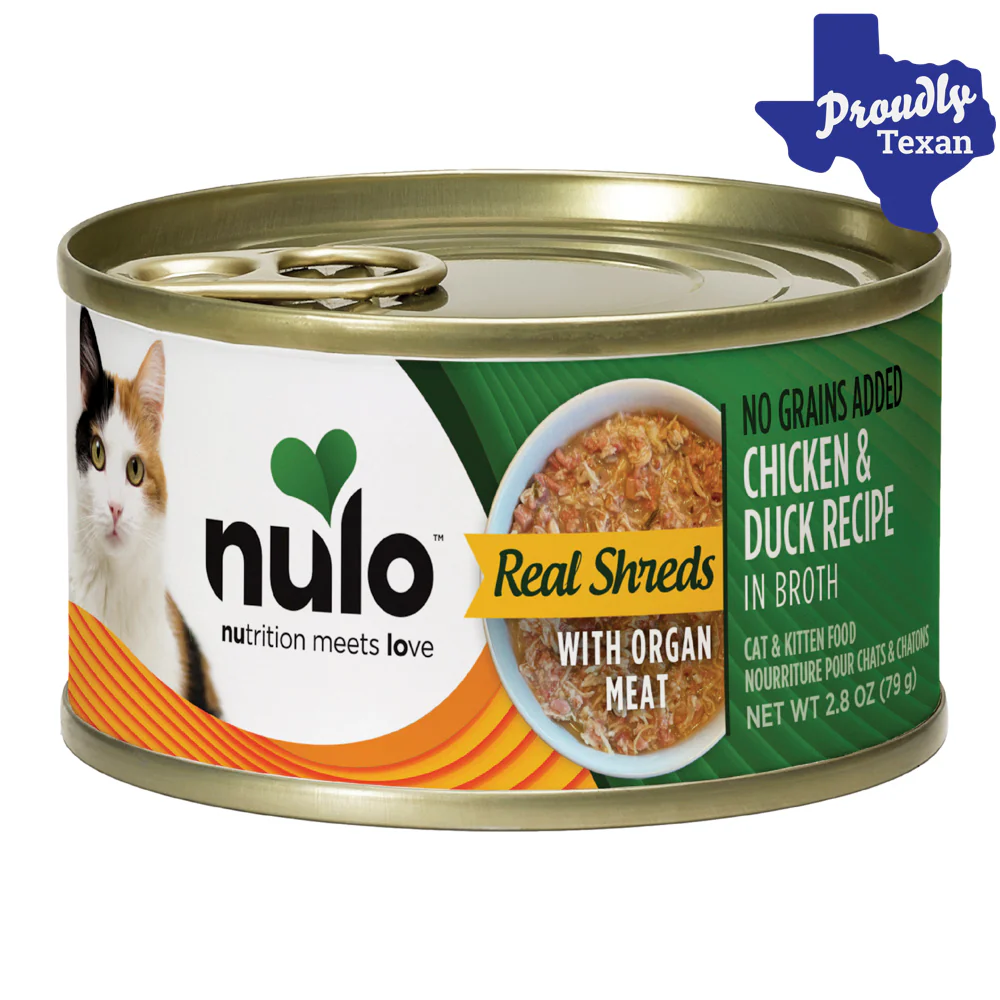 Nulo Shredded Chicken, Duck, and Organ Meats Wet Cat and Kitten Food