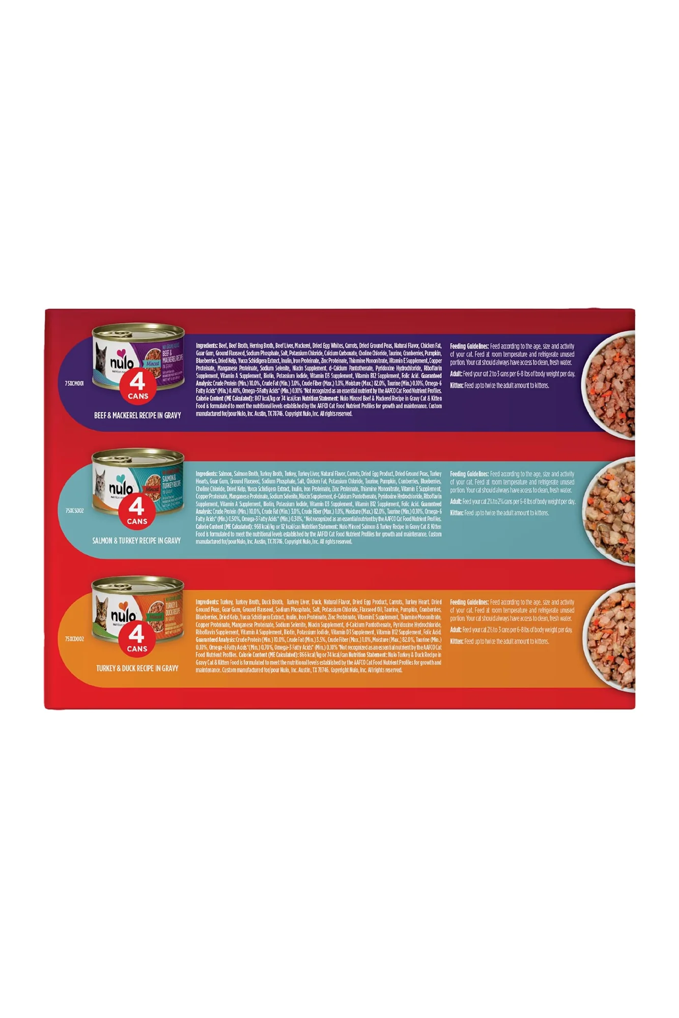Nulo Minced Variety Pack Wet Cat Food - Image 2