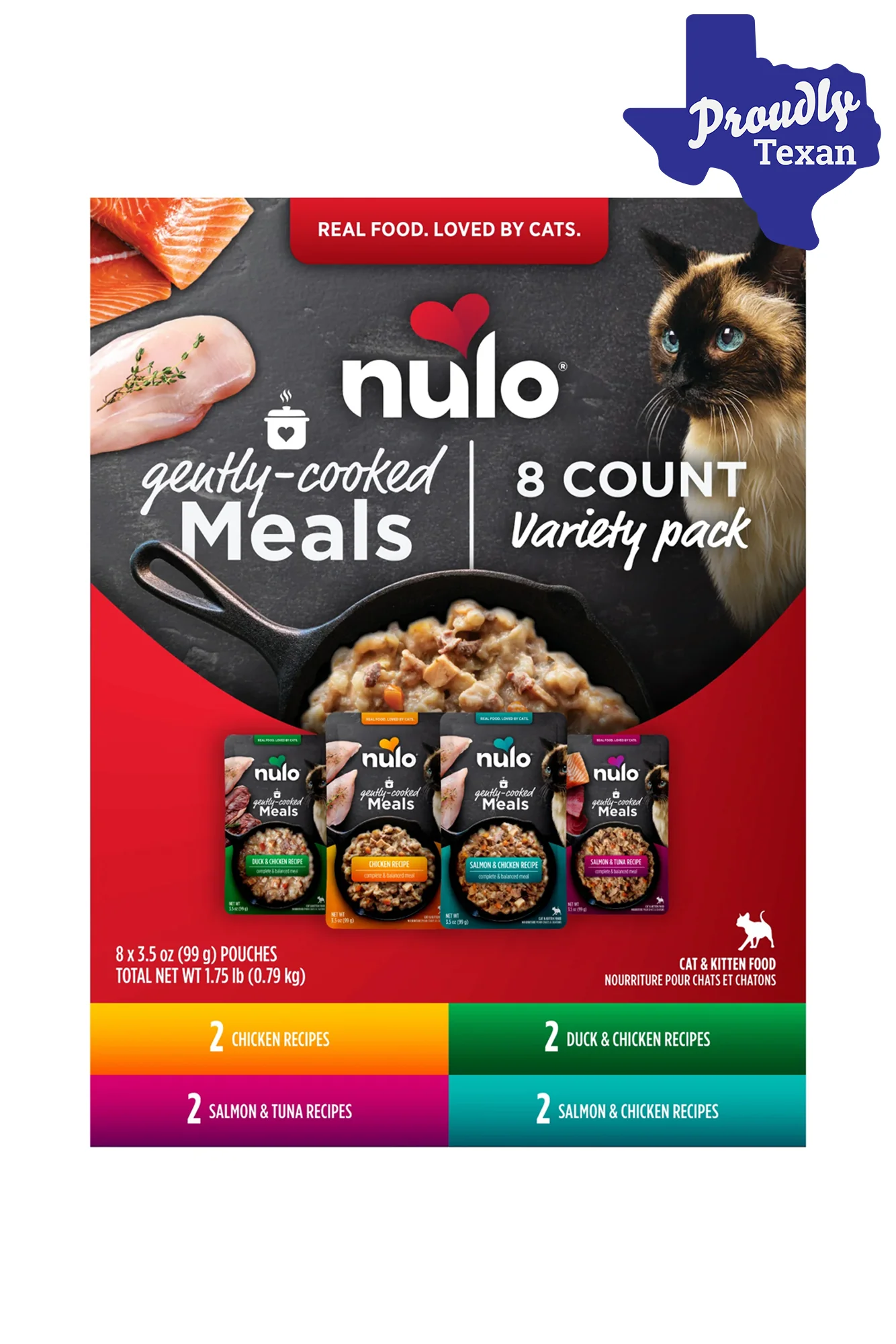 Nulo Gently Cooked Variety Pack Cat Food Pouches