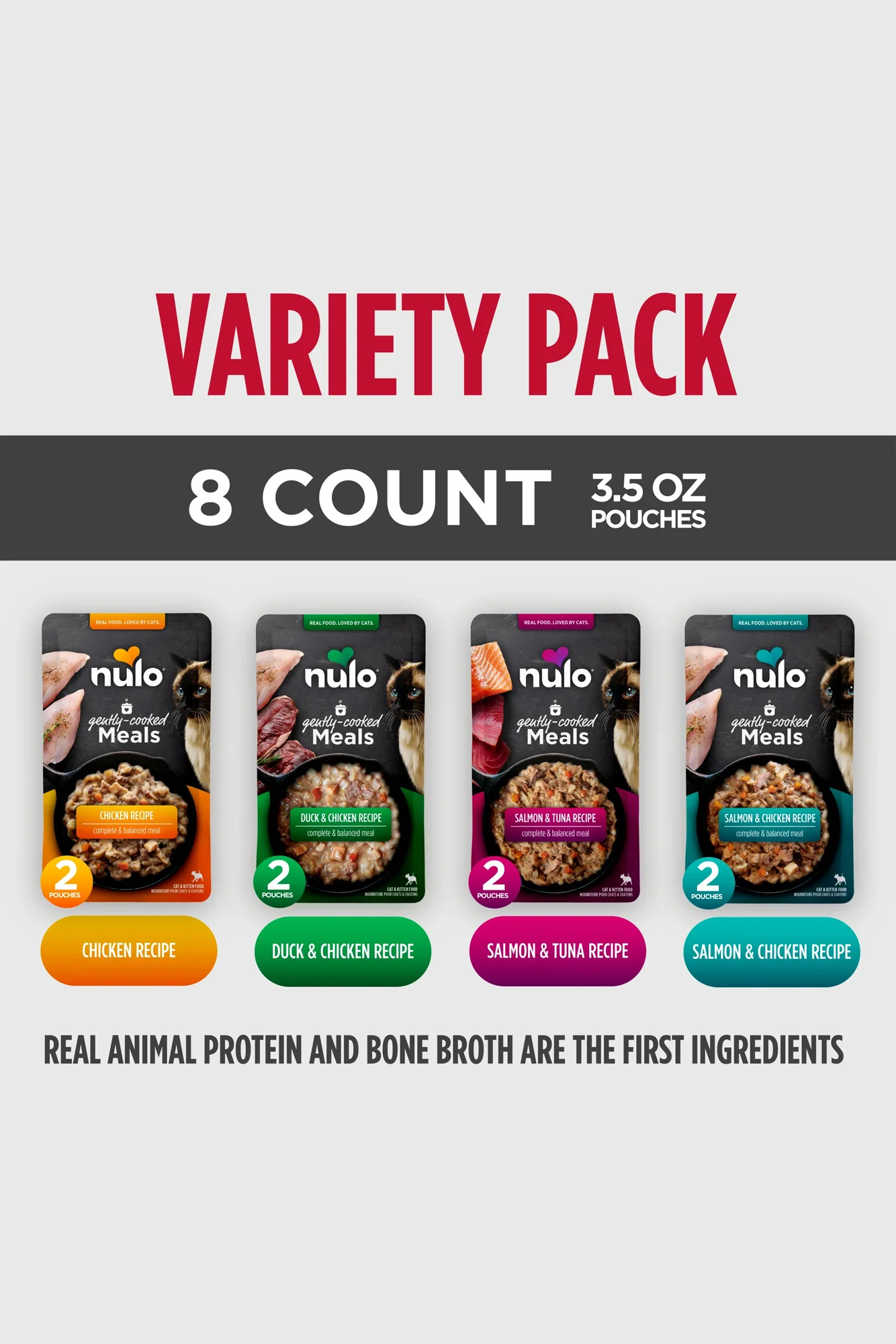 Nulo Gently Cooked Variety Pack Cat Food Pouches - Image 3