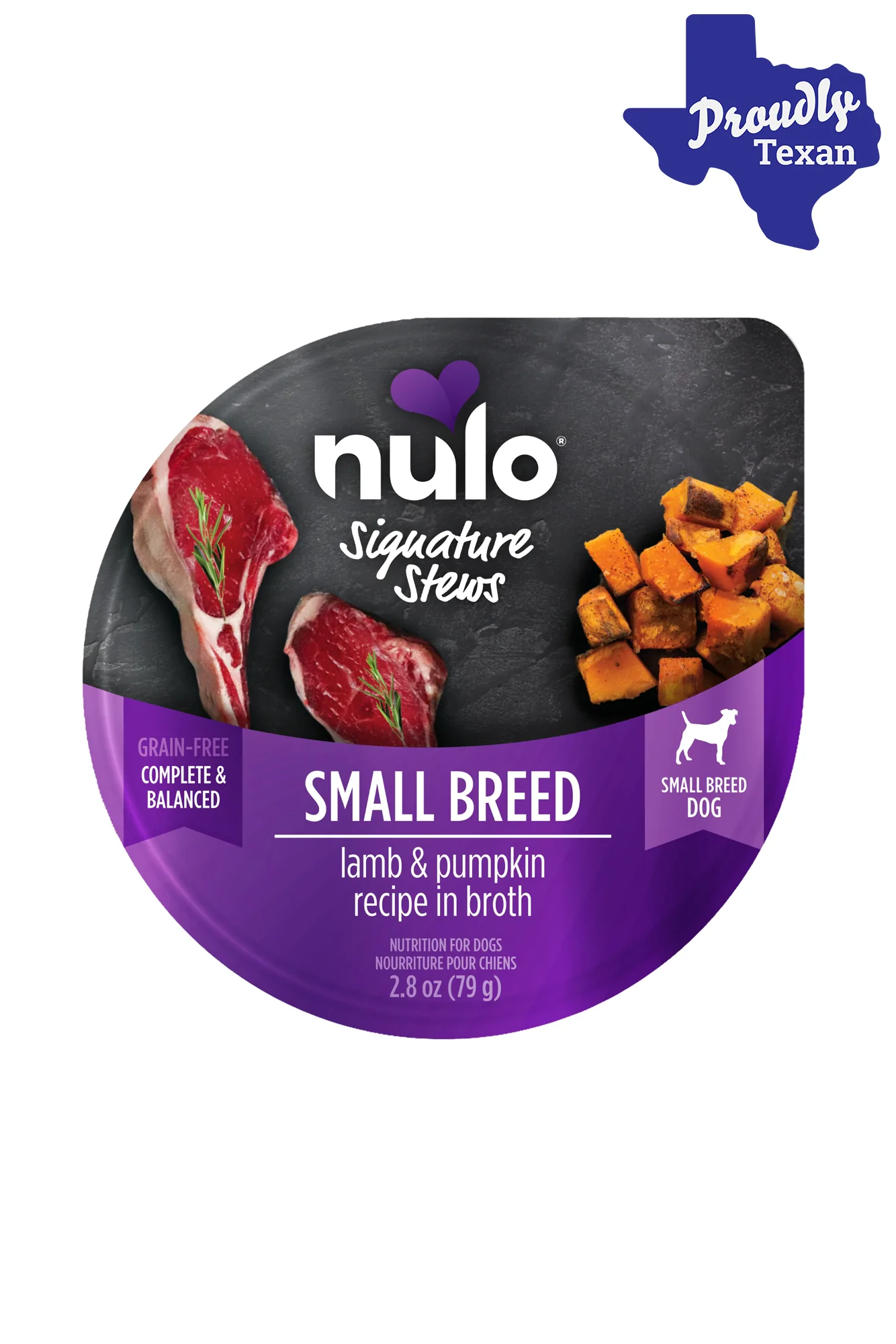 Nulo Signature Stew Small Breed Lamb and Pumpkin Dog Food Cup