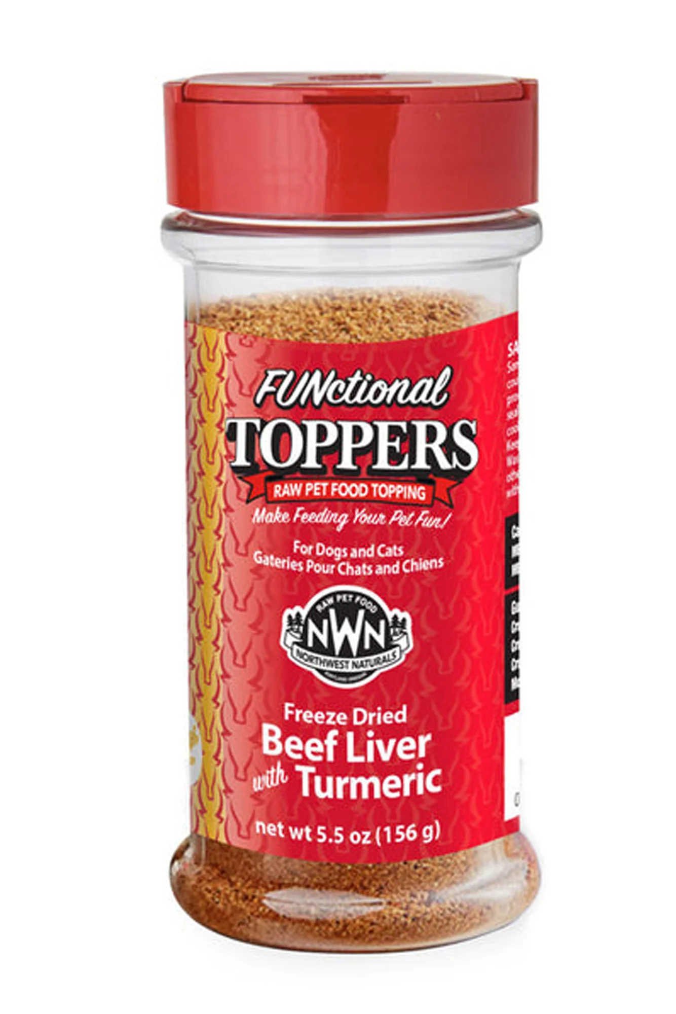 Northwest Naturals Beef Liver with Turmeric Topper for Pets