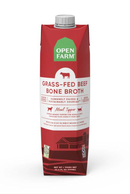 Open Farm Grass-Fed Beef Bone Broth Topper