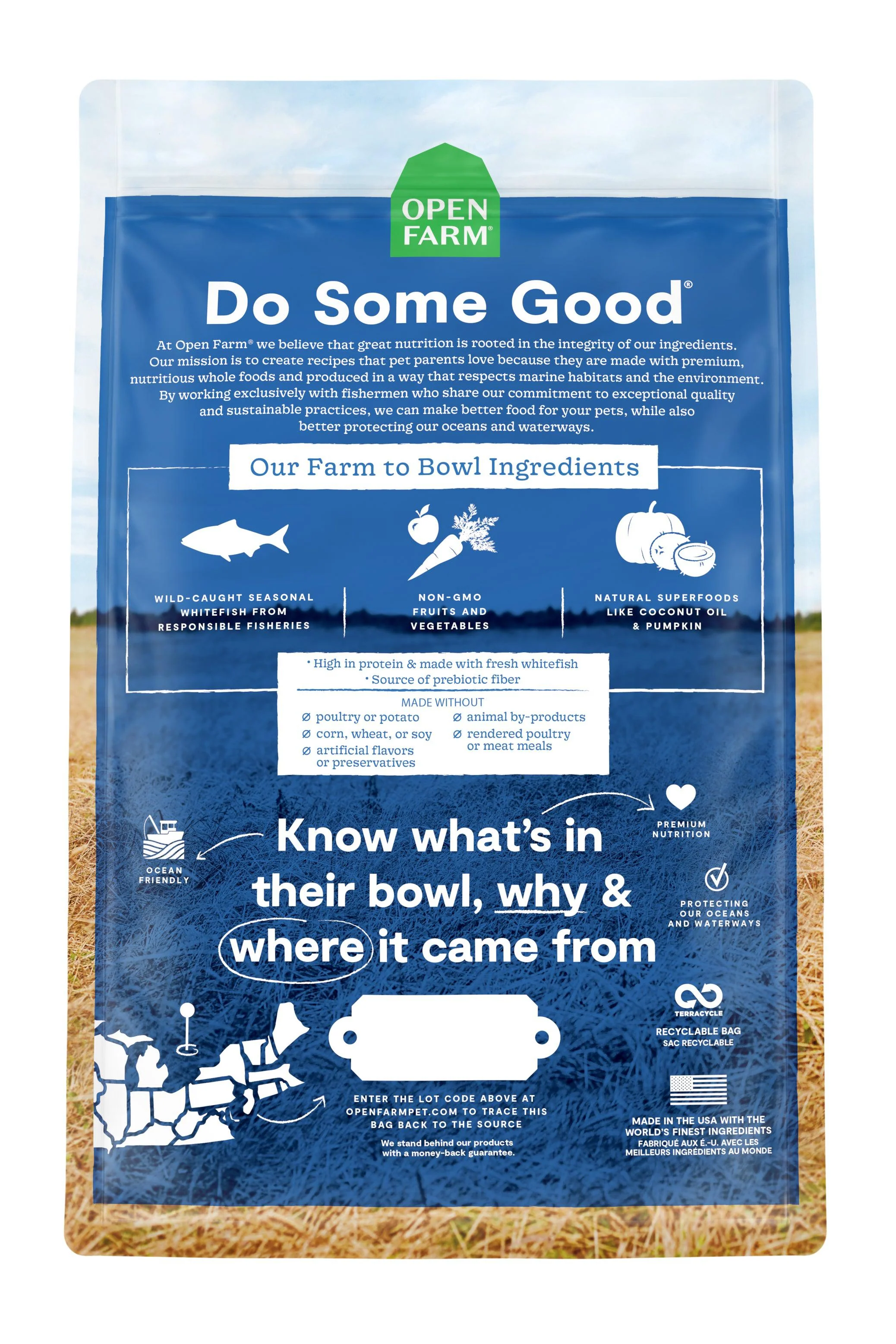 Open Farm Catch-of-the-Season Whitefish Dry Dog Food - Image 2