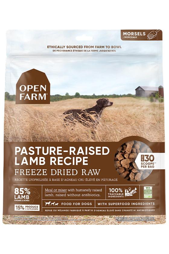 Open Farm Pasture-Raised Lamb Freeze-Dried Morsels Dog Food