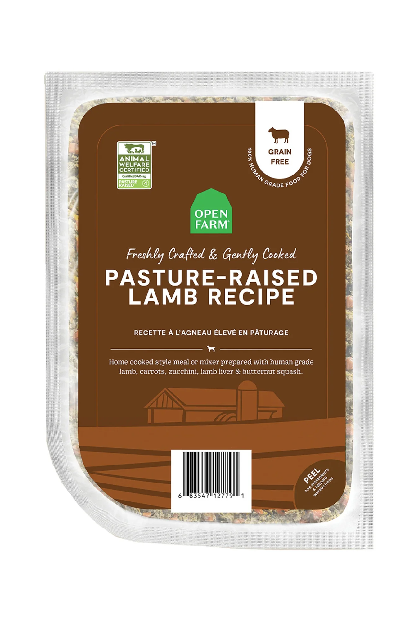 Open Farm Gently Cooked Lamb Fresh Dog Food