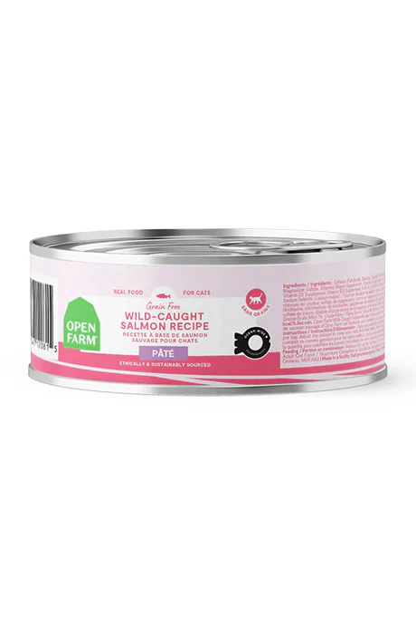 Open Farm Wild-Caught Salmon Pate Wet Cat Food