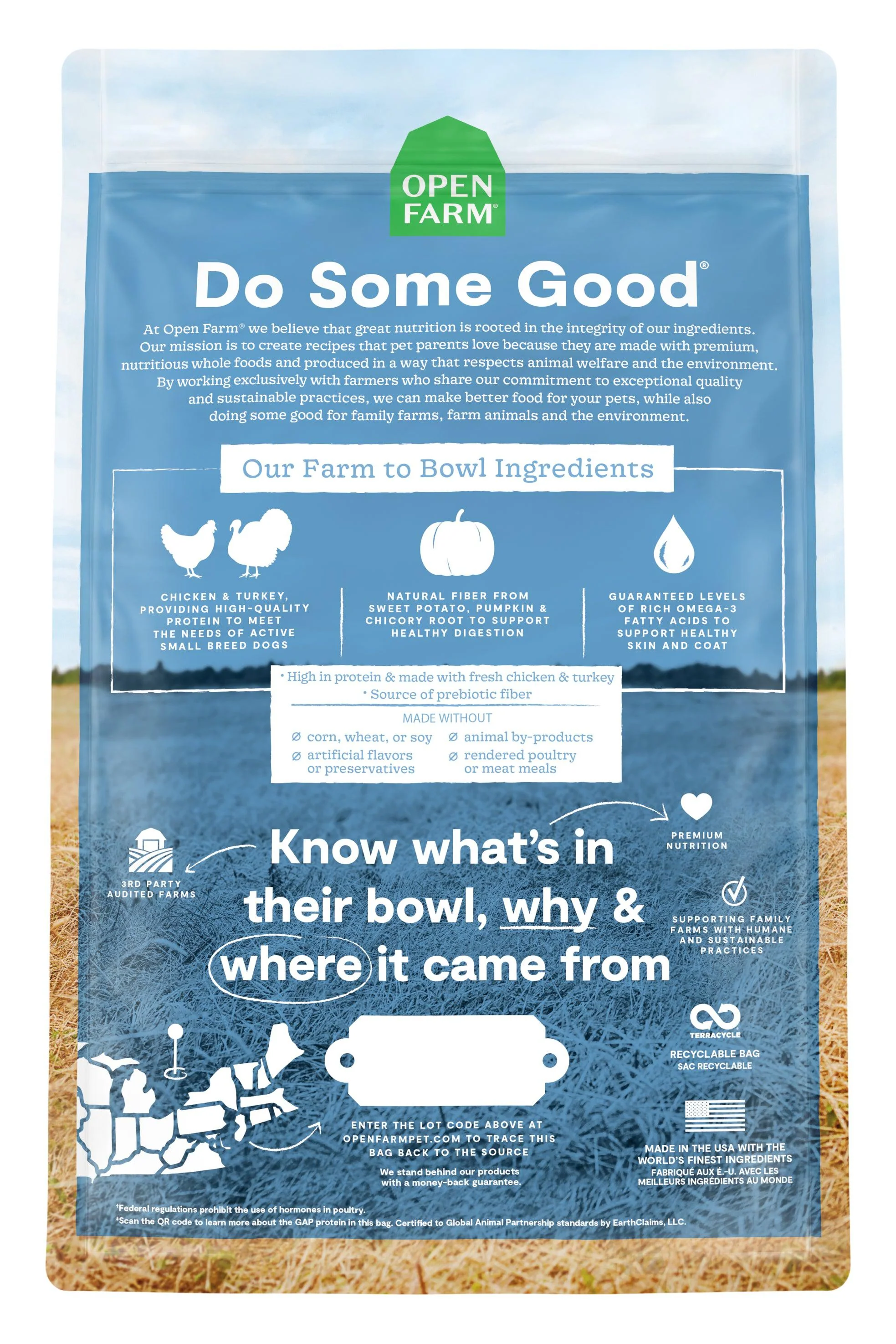 Open Farm Small Breed Ancient Grains Dry Dog Food - Image 2