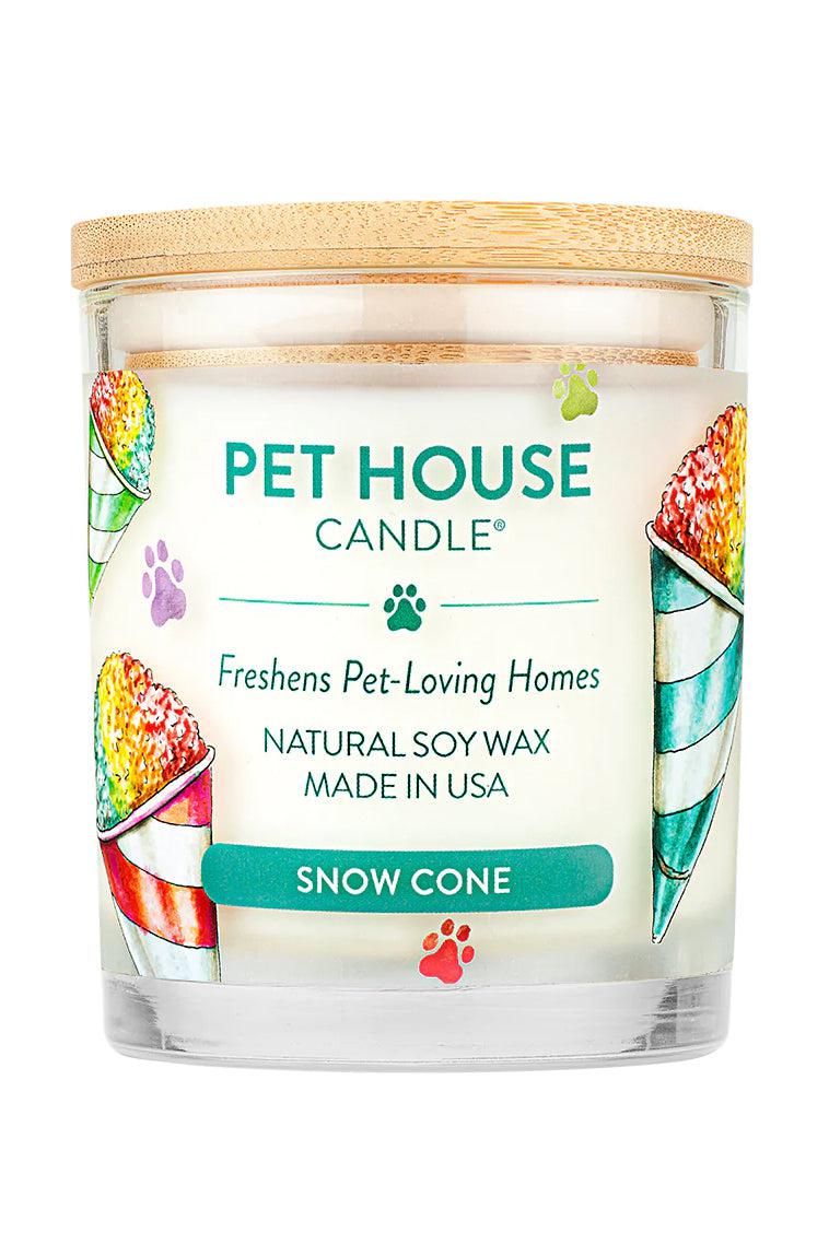 Pet House Snow Cone Soy and Essential Oil Candle