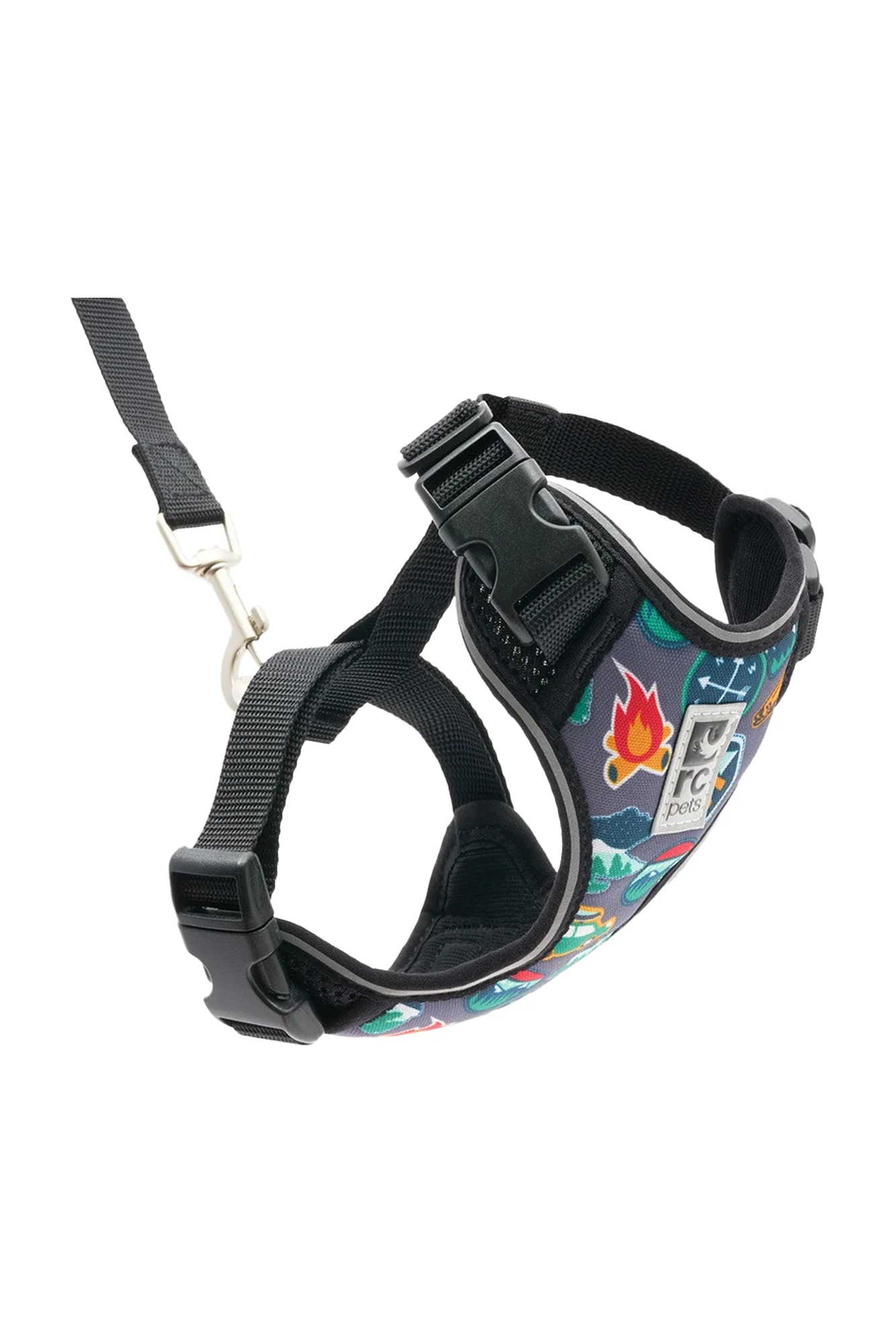 RC Pets Adventure Kitty Trail Badges Cat Harness