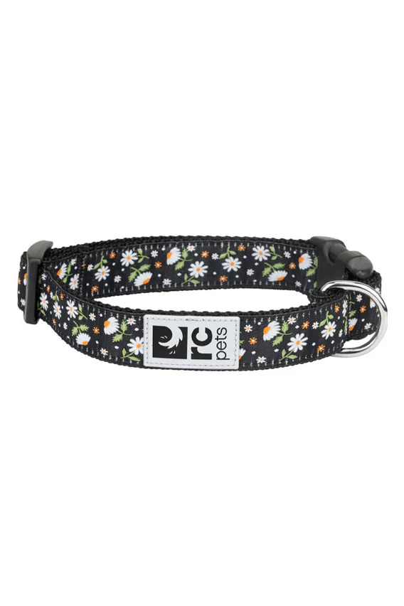 RC Pets Daisies 1/2" Petite Dog Clip Collar
