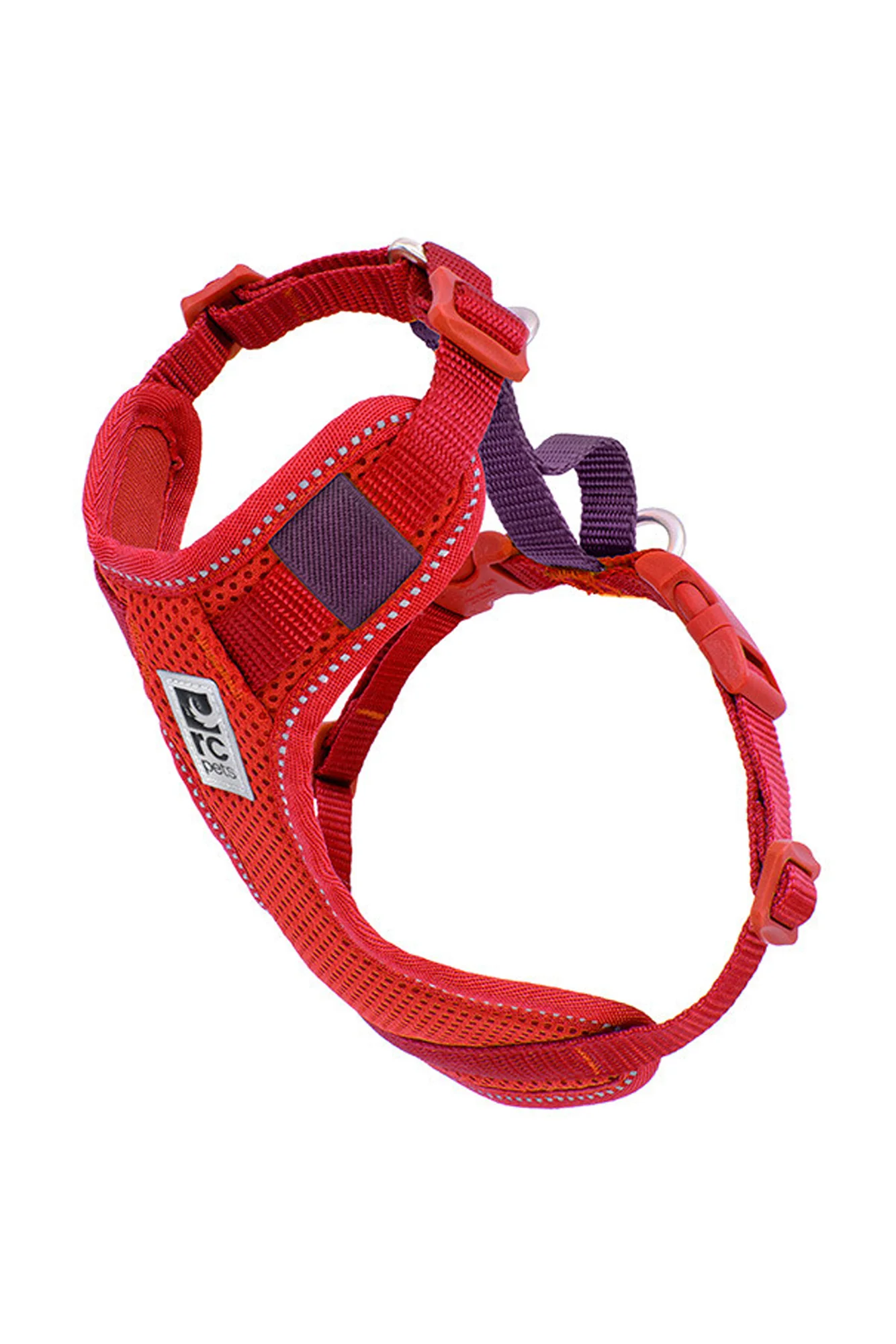 RC Pets Moto Control Goji Berry/Burgundy Dog Harness