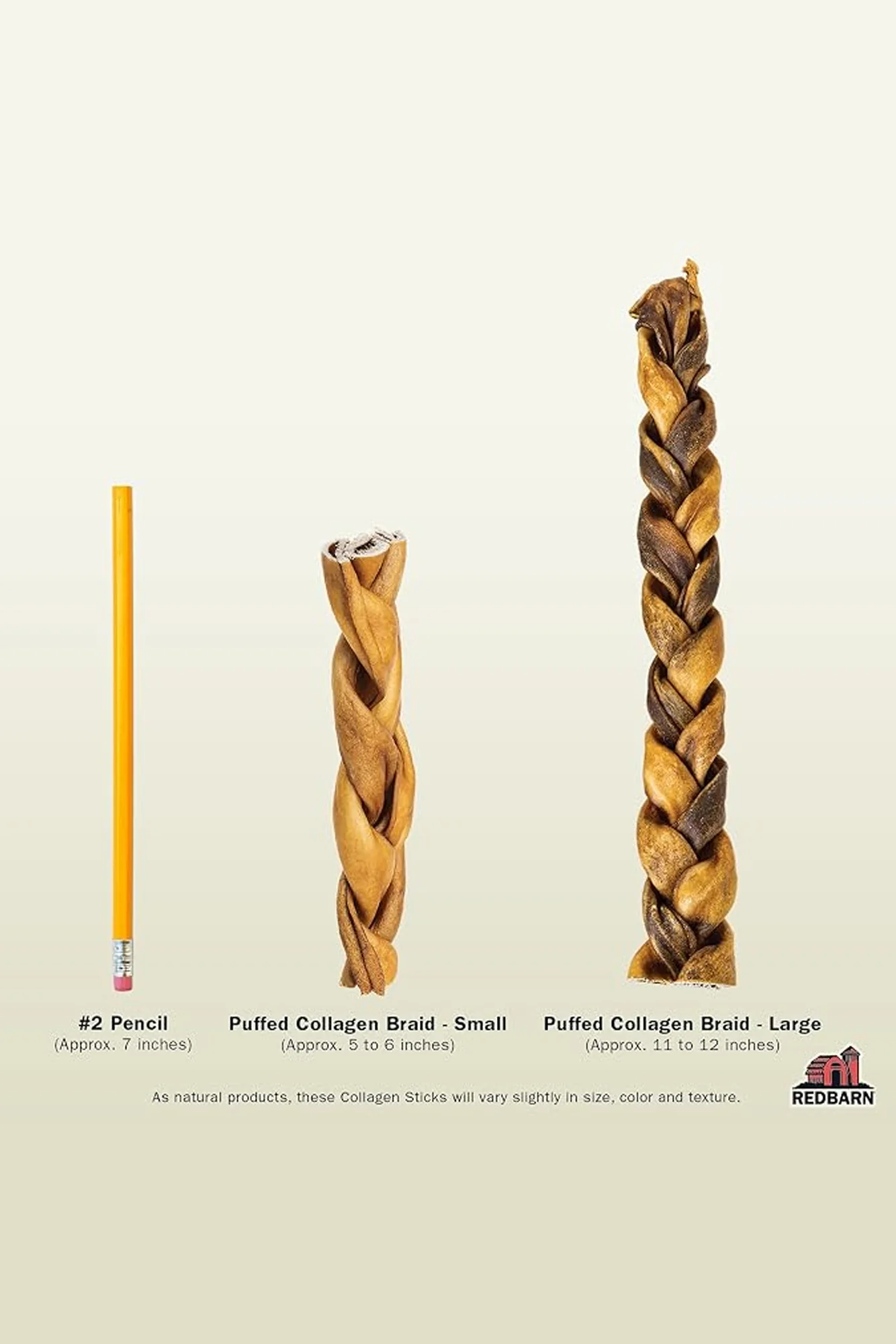 Redbarn Collagen Braid Dog Chew - Image 2