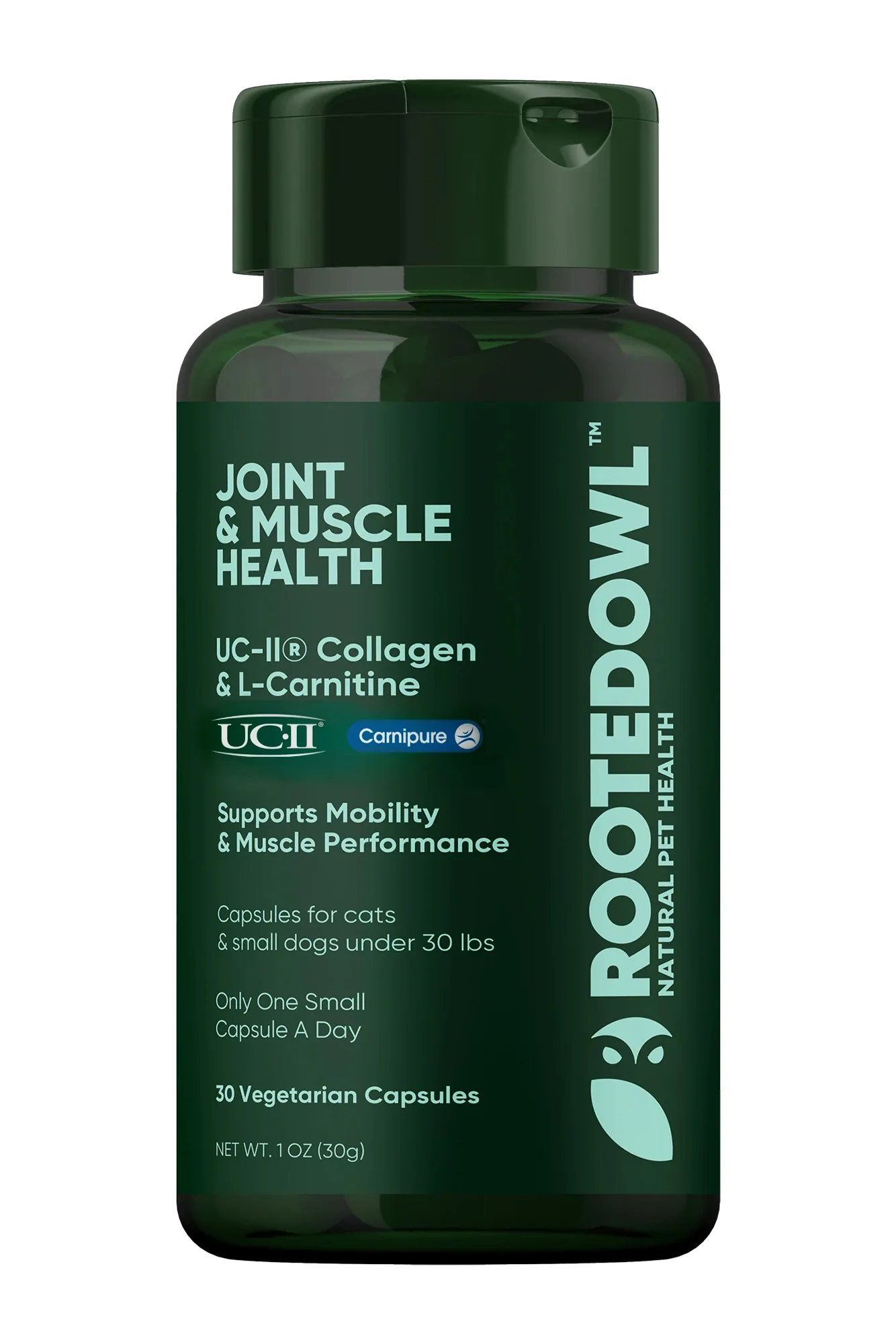 Rooted Owl Joint and Muscle Health Small Dog and Cat Supplement