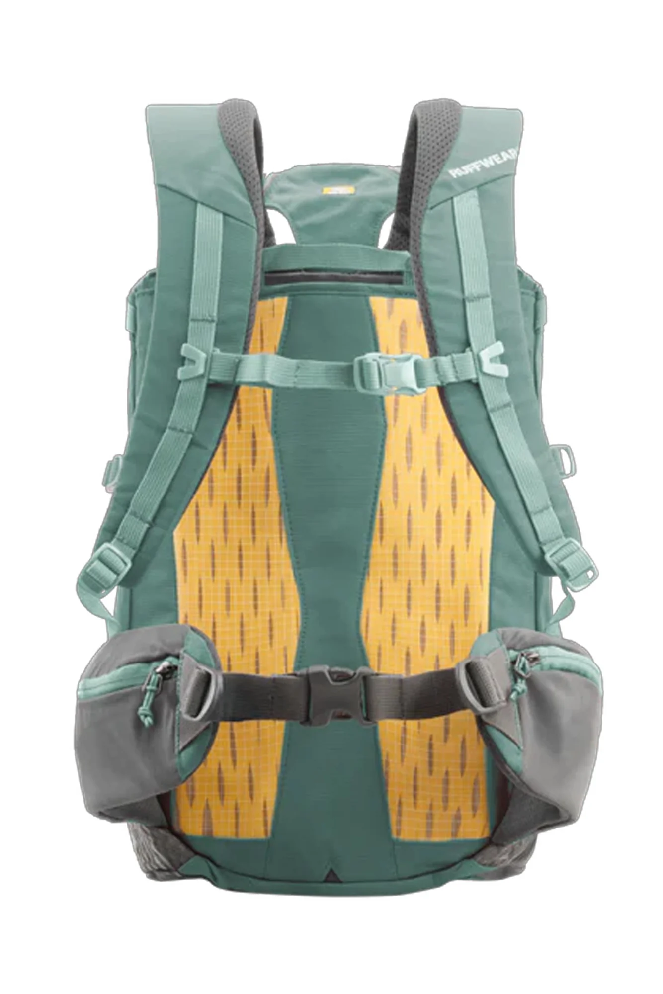 Ruffwear Hitch Hiker River Rock Green Dog Backpack - Image 2