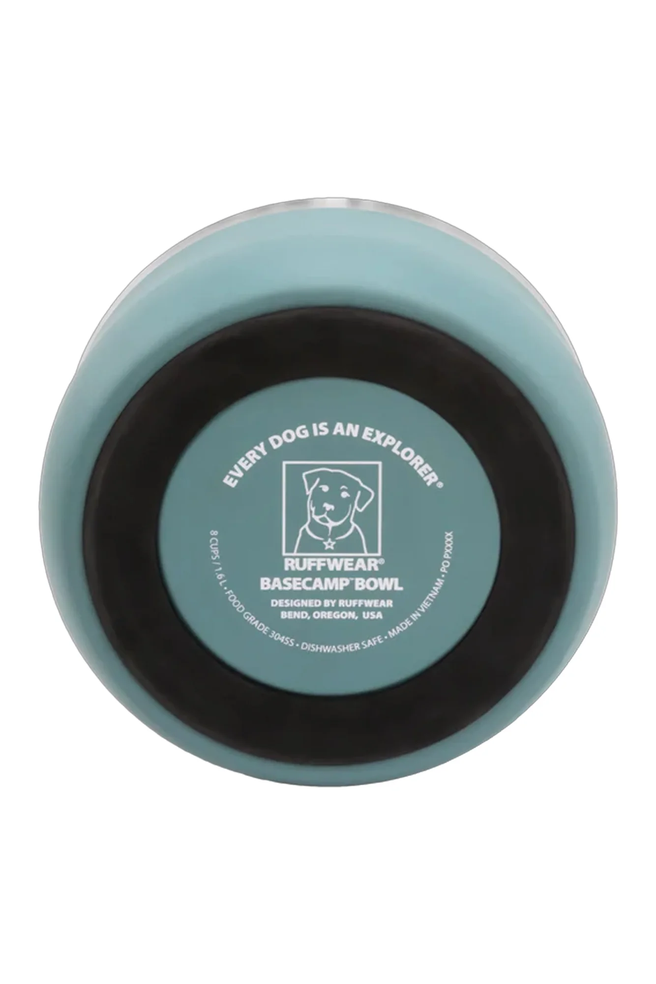 Ruffwear River Rock Green Basecamp Bowl - Image 2